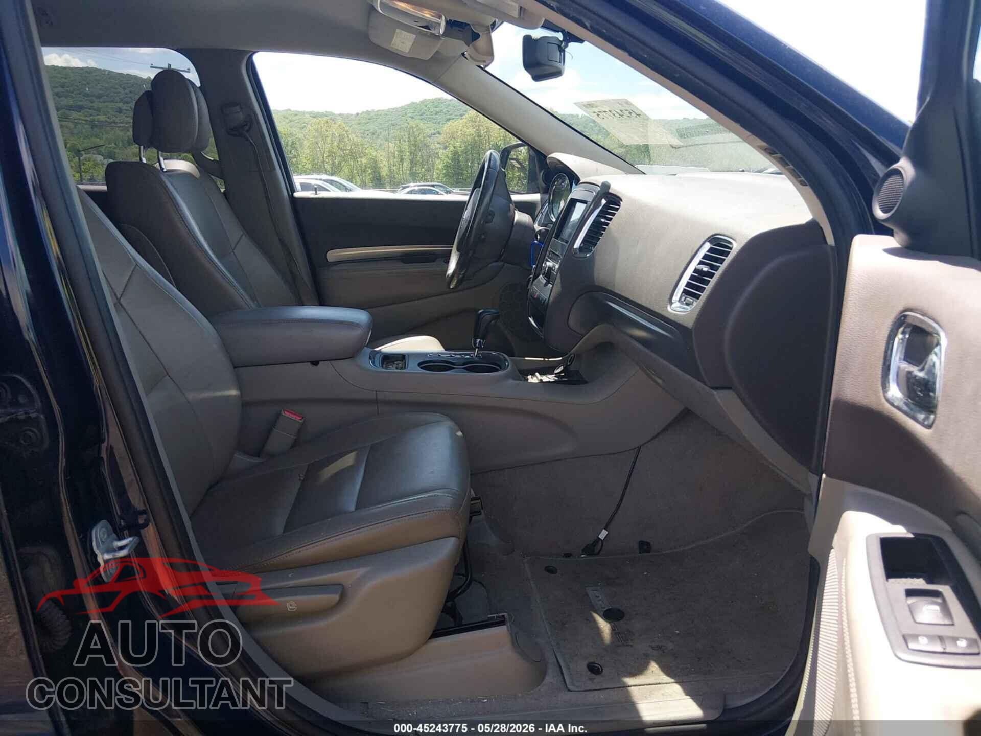 DODGE DURANGO 2013 - 1C4RDHAG5DC582803