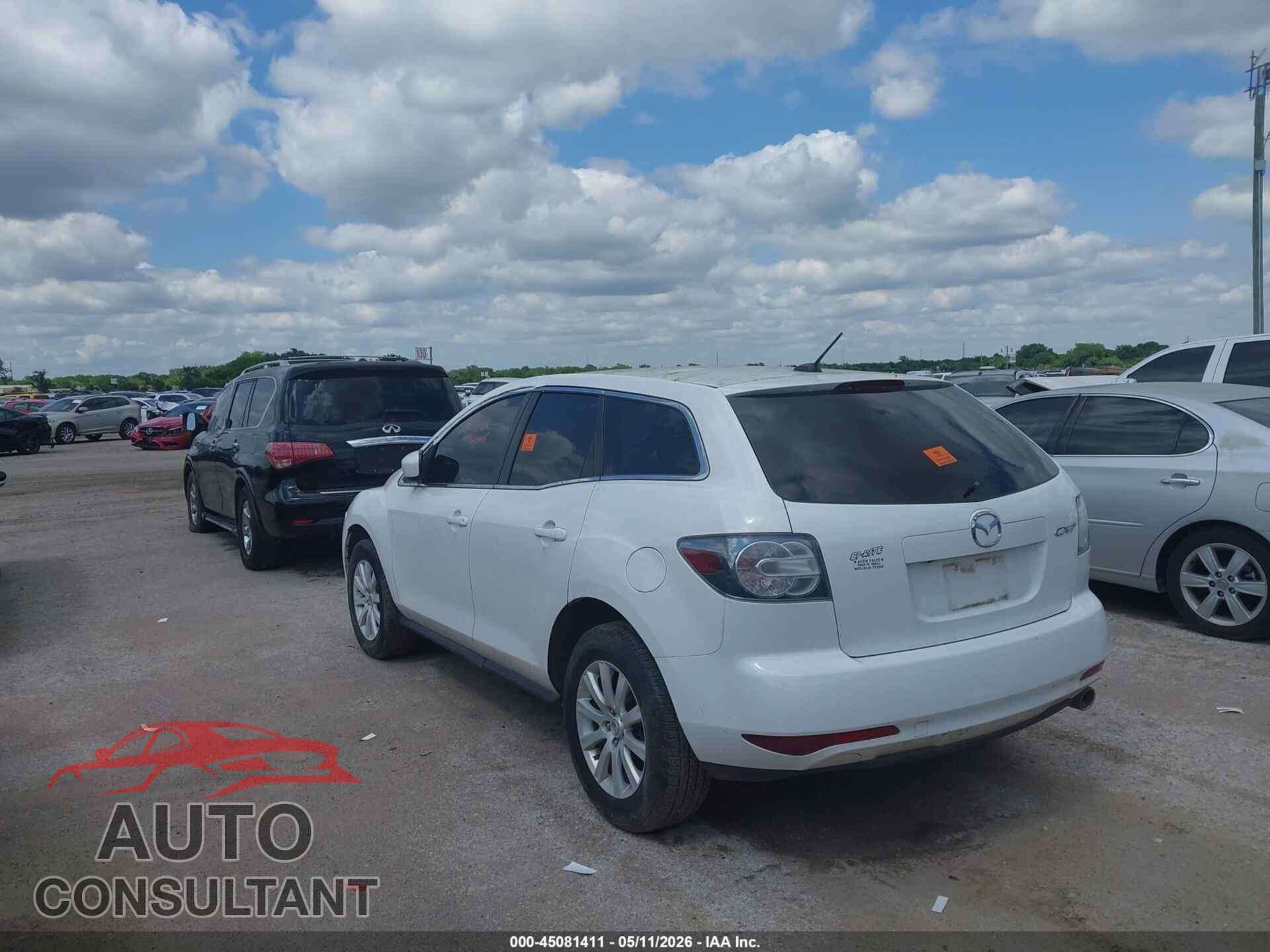 MAZDA CX-7 2012 - JM3ER2C55C0421769
