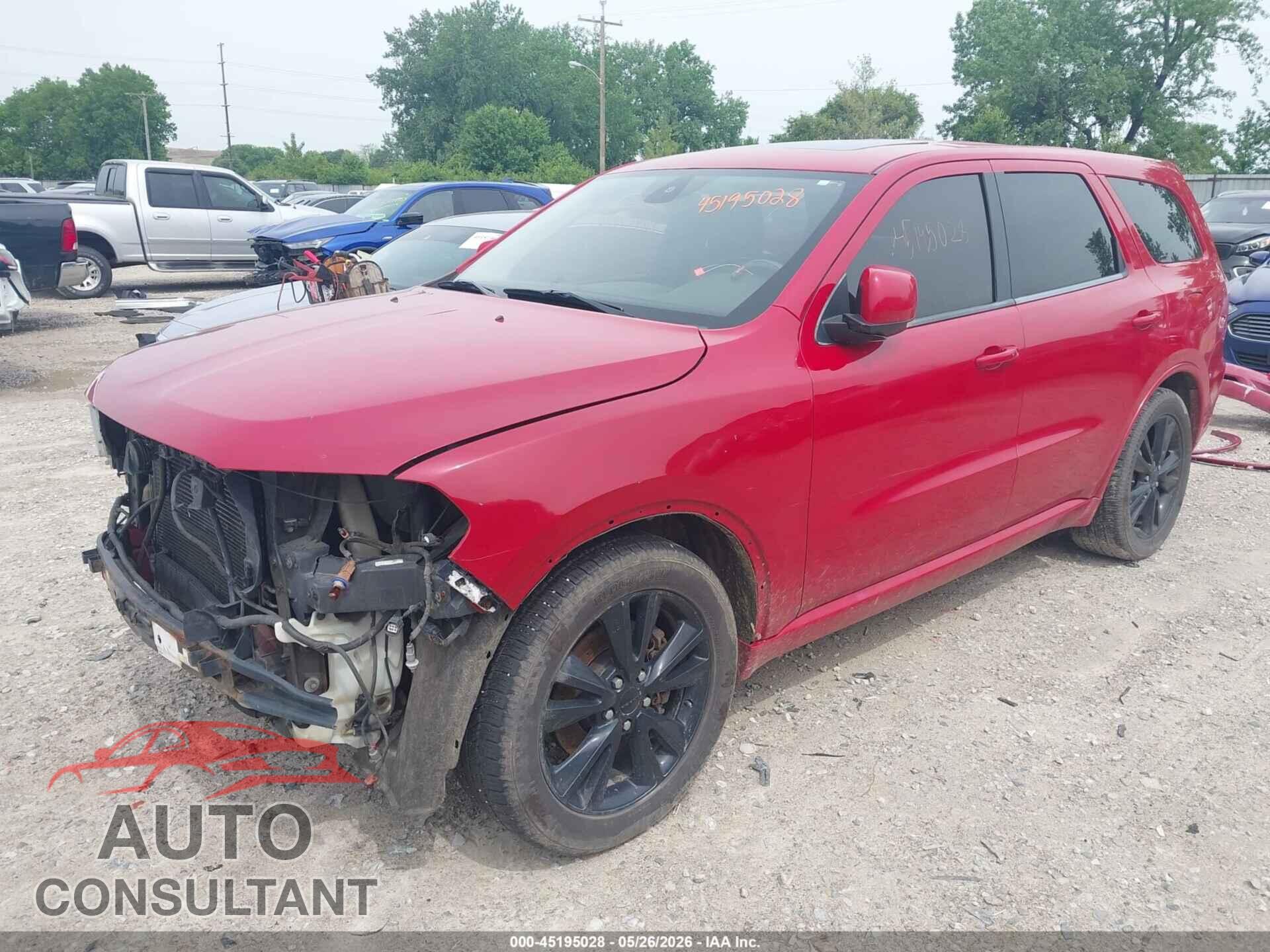 DODGE DURANGO 2013 - 1C4SDJCT7DC685854