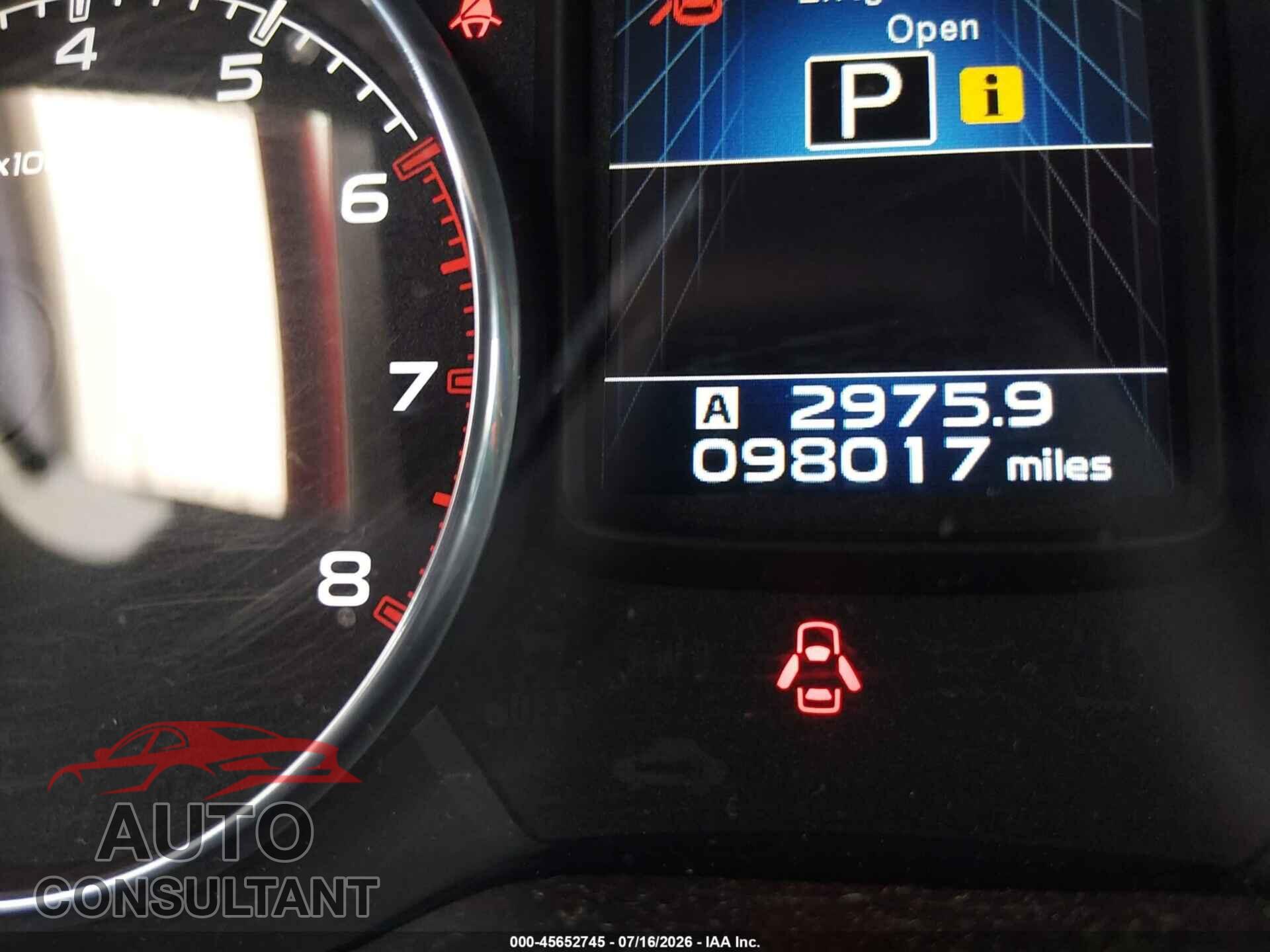 SUBARU OUTBACK 2014 - 4S4BRCLC4E3220782