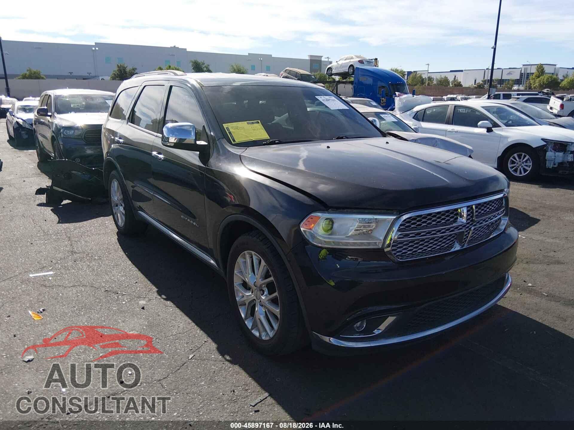 DODGE DURANGO 2015 - 1C4RDHEG3FC737443