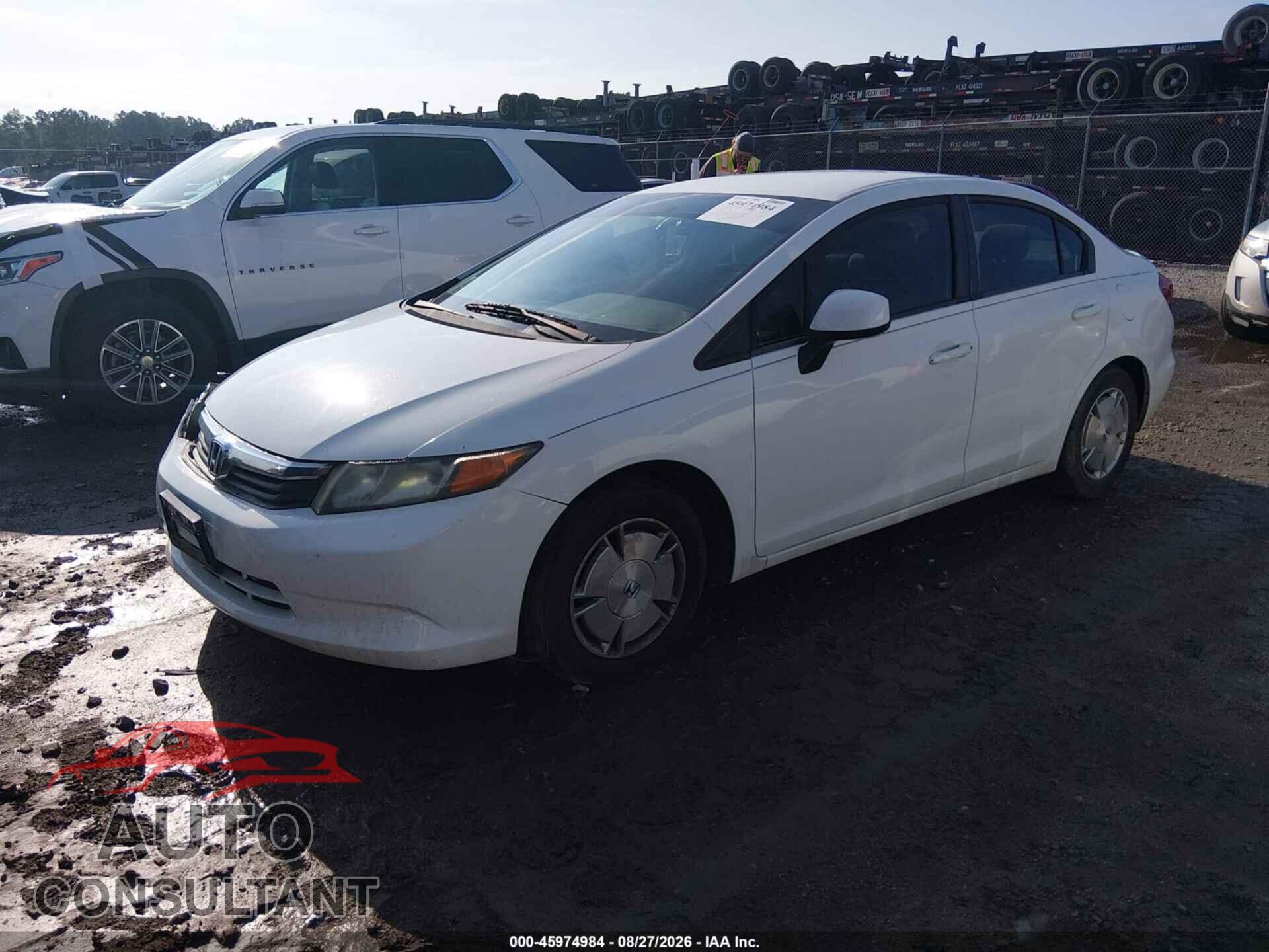 HONDA CIVIC 2012 - 2HGFB2F61CH548845