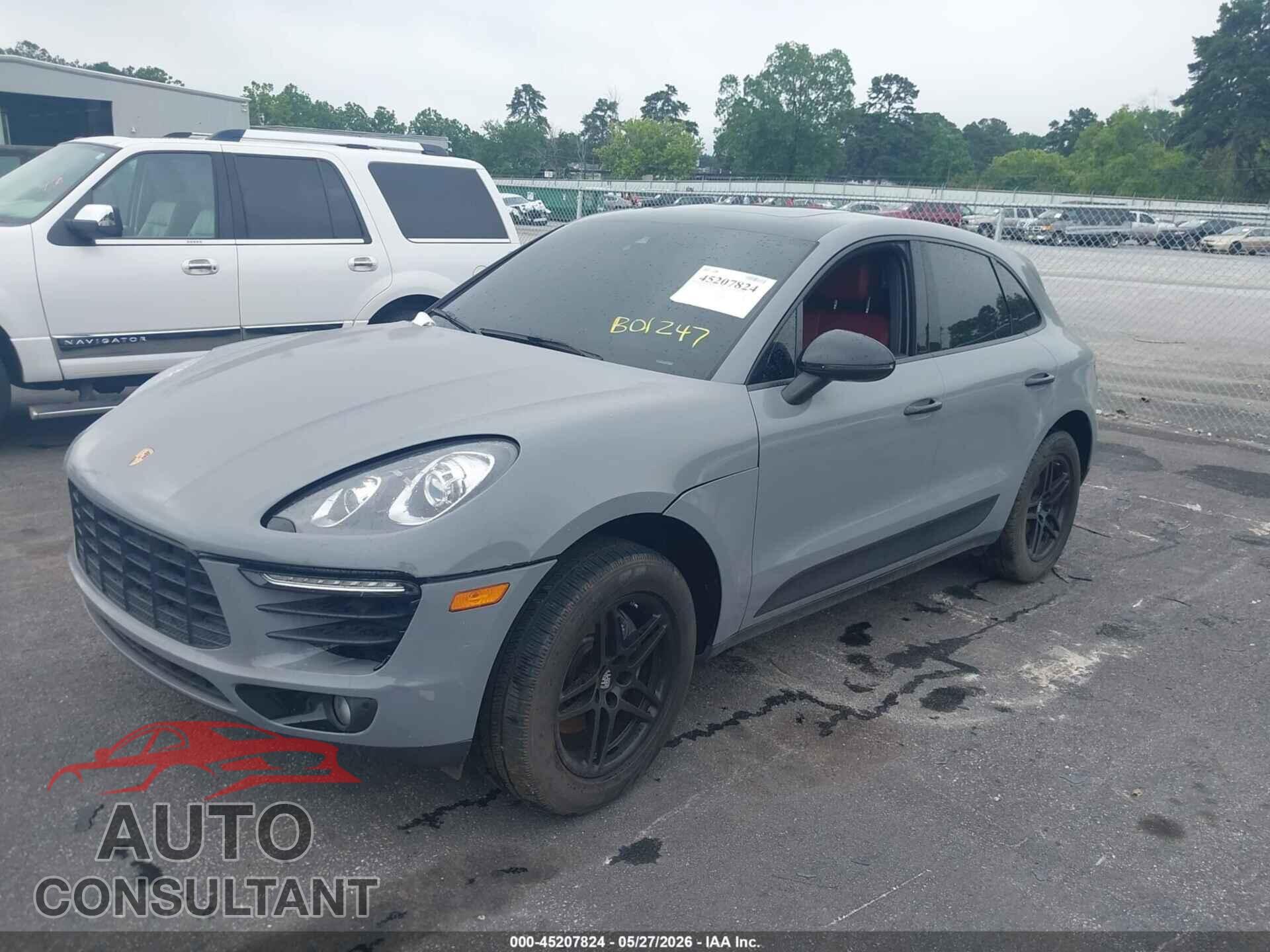 PORSCHE MACAN 2017 - WP1AA2A50HLB01247
