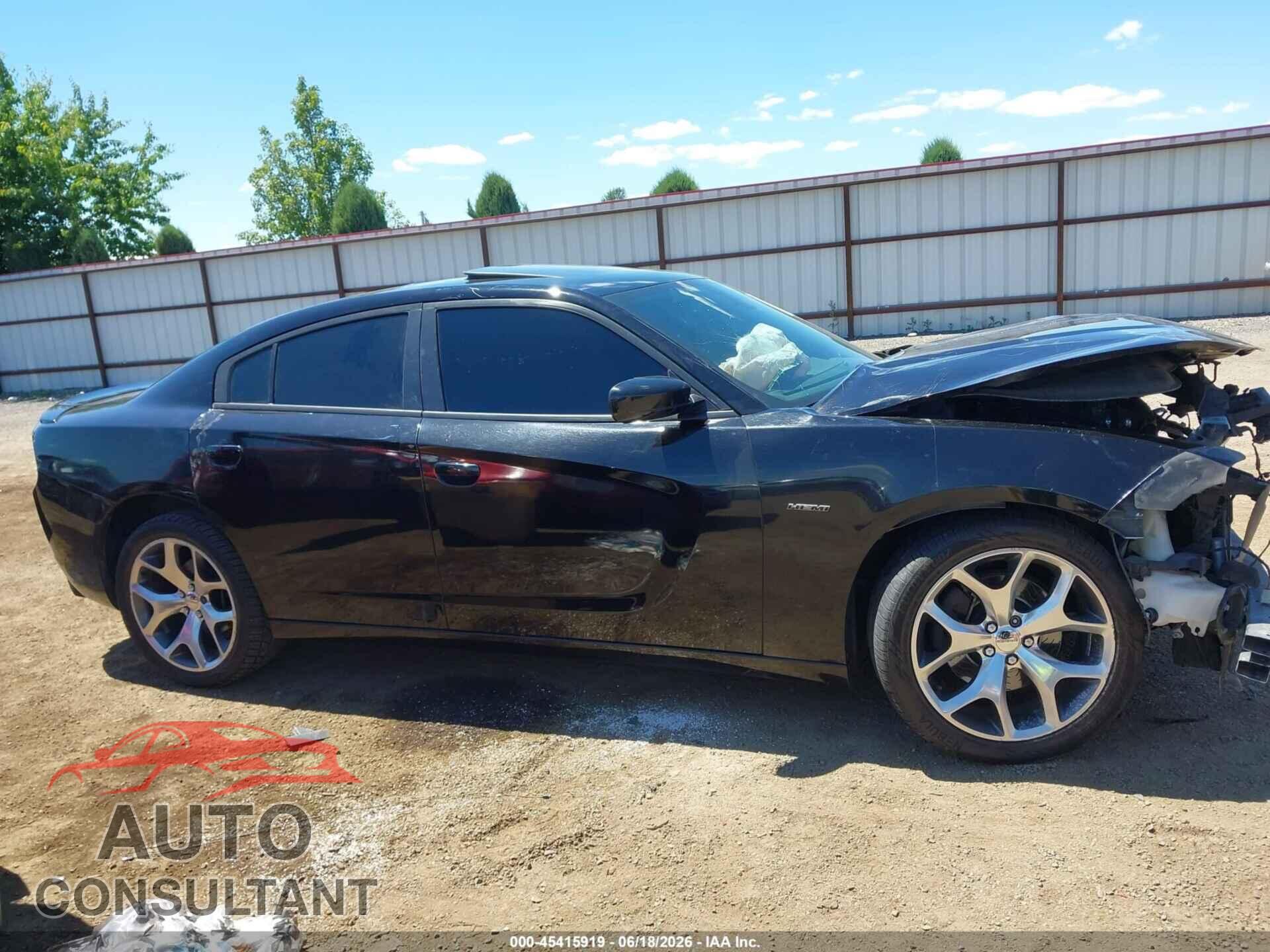 DODGE CHARGER 2015 - 2C3CDXCT1FH738043