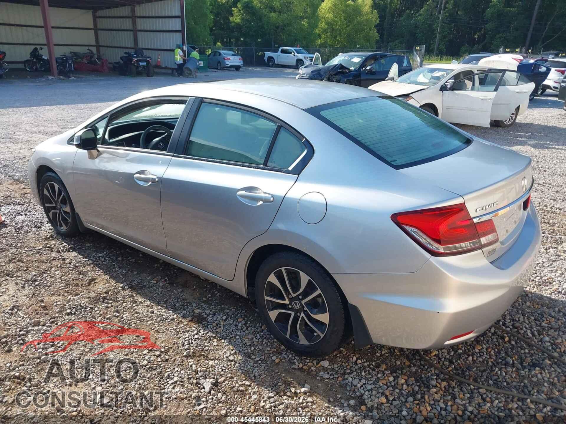 HONDA CIVIC 2013 - 19XFB2F89DE059123