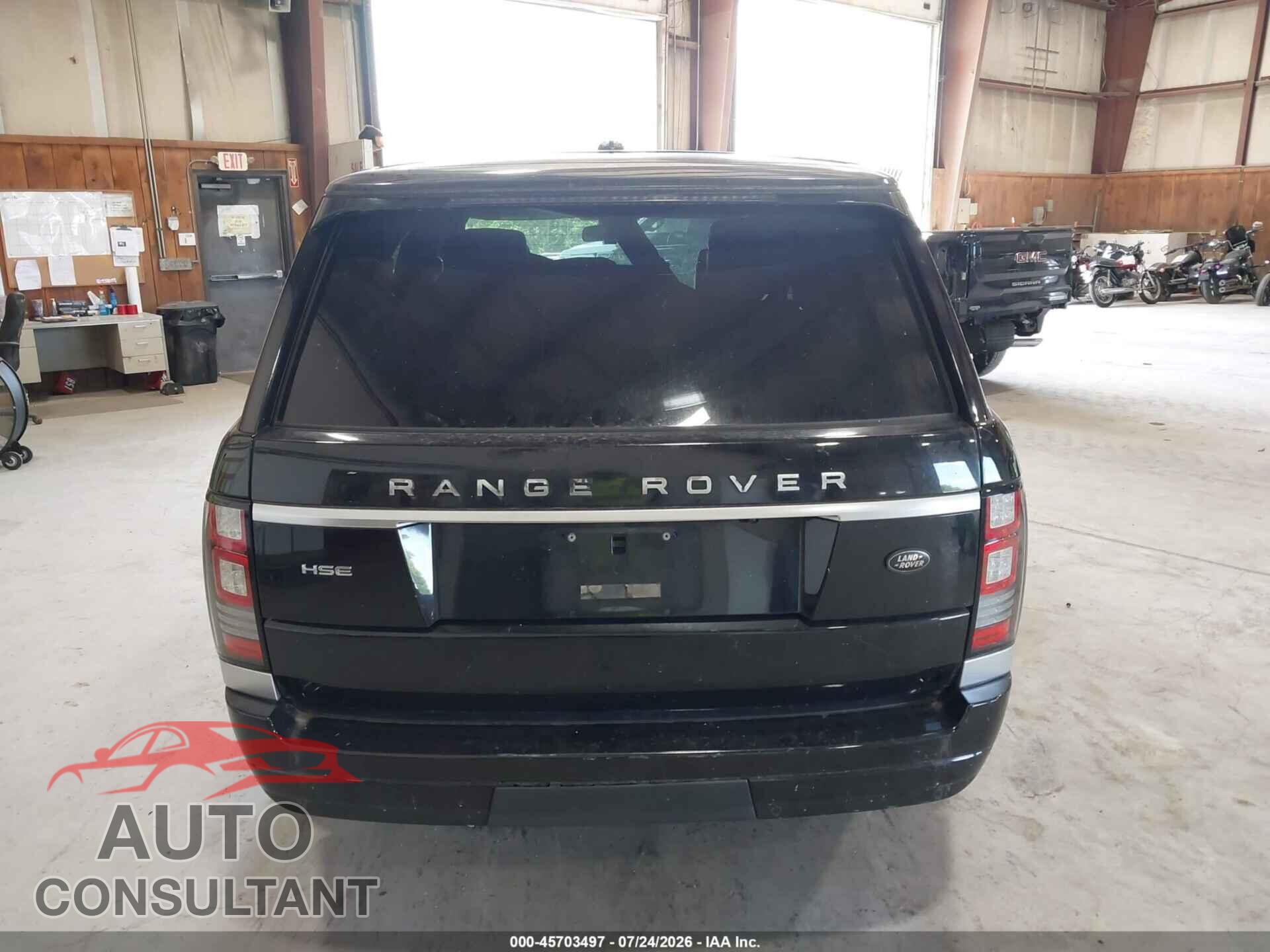 LAND ROVER RANGE ROVER 2014 - SALGS2VF8EA129714