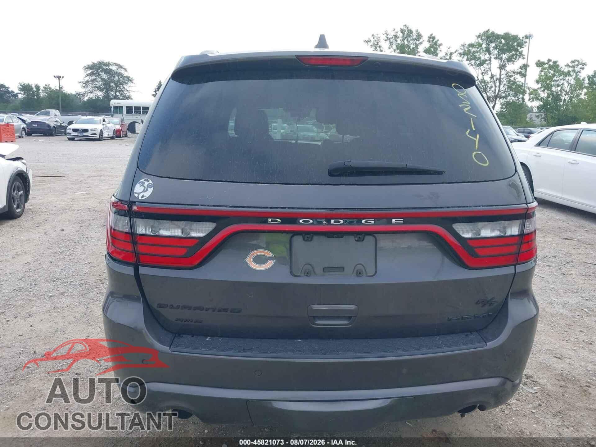 DODGE DURANGO 2017 - 1C4SDJCT9HC726149