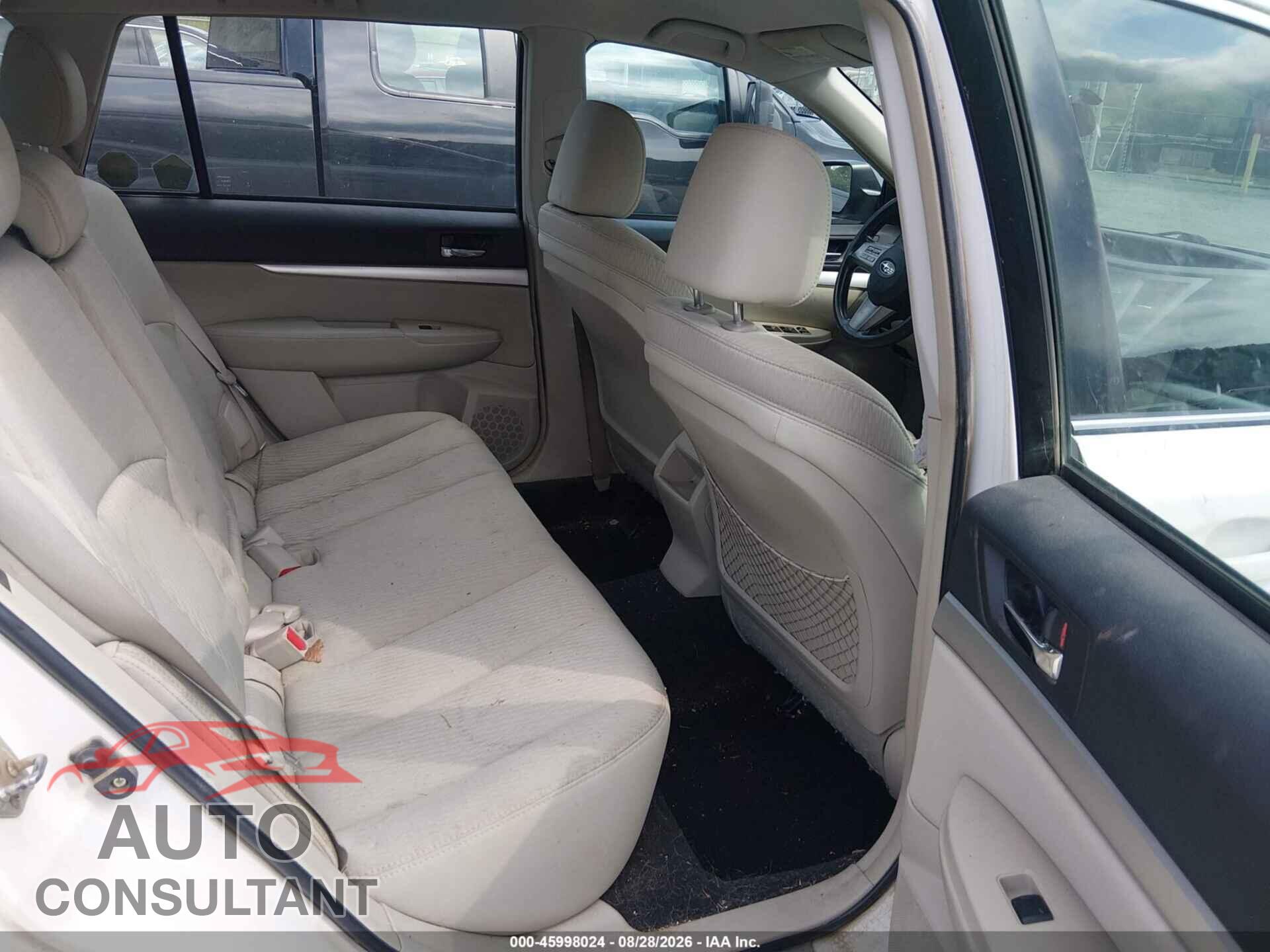 SUBARU OUTBACK 2010 - 4S4BRBAC7A3386186