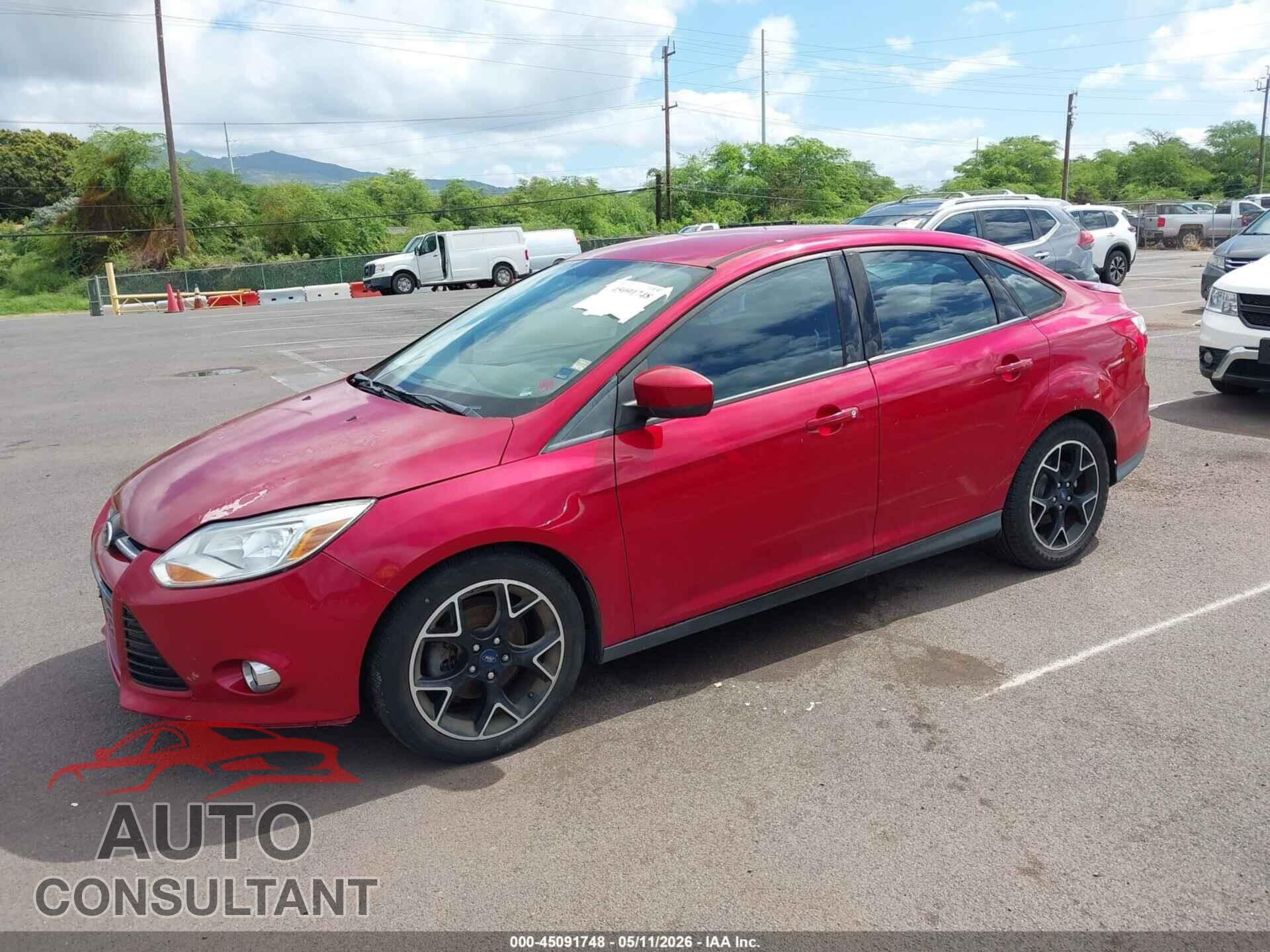 FORD FOCUS 2012 - 1FAHP3F26CL371486