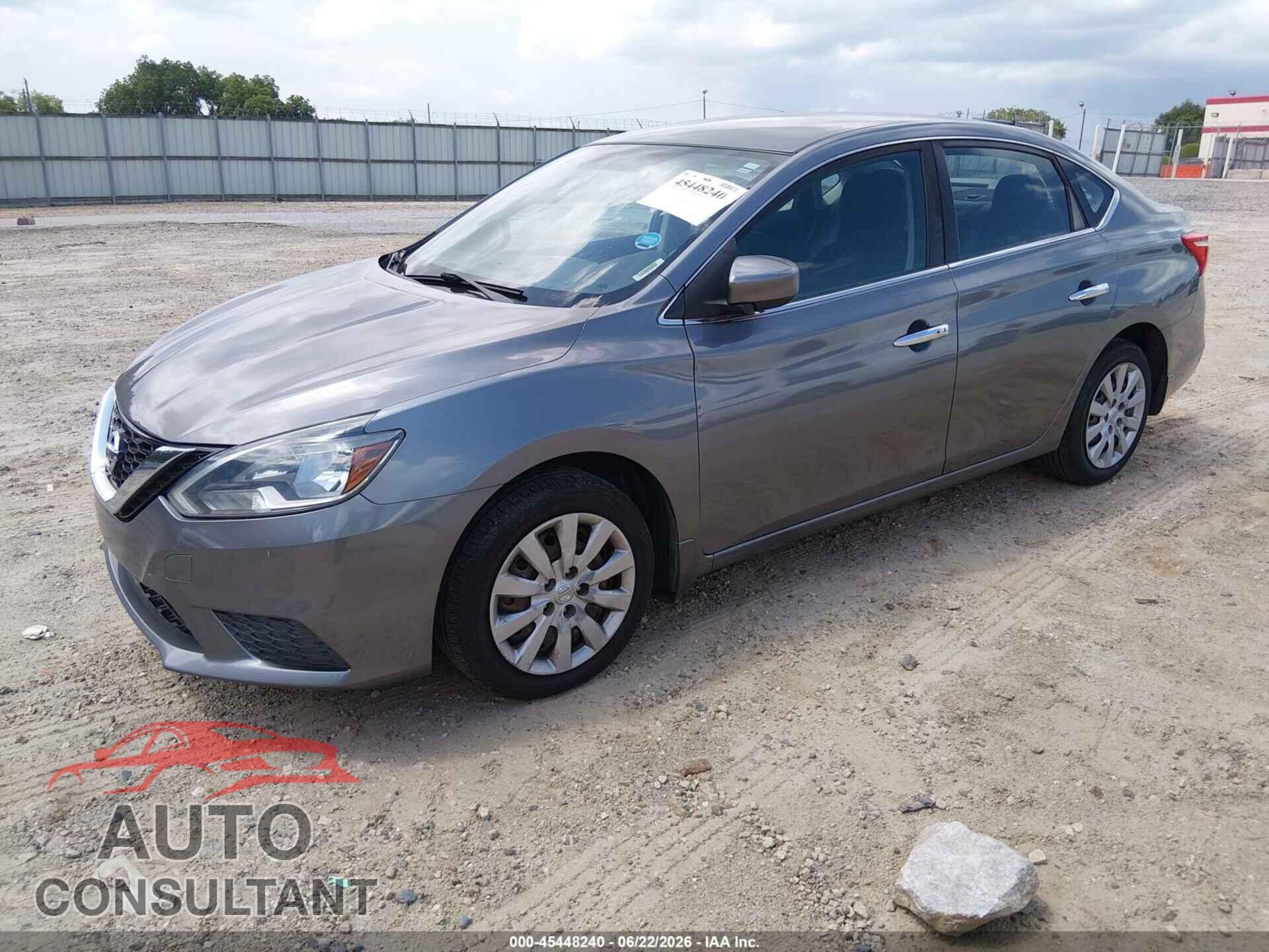 NISSAN SENTRA 2017 - 3N1AB7AP1HY374625
