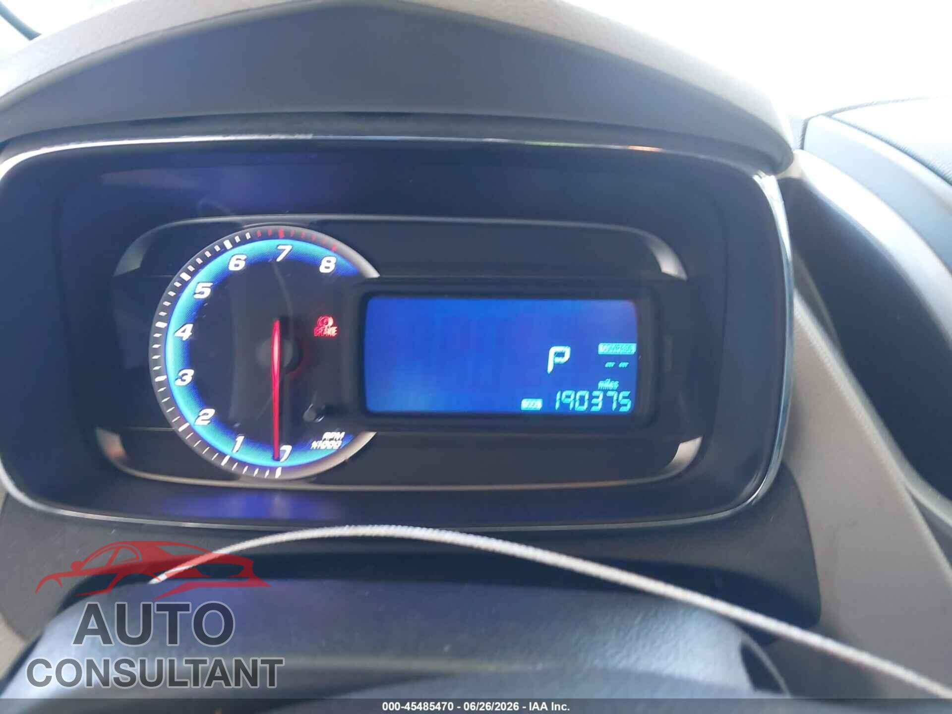 CHEVROLET TRAX 2015 - 3GNCJPSB9FL252012