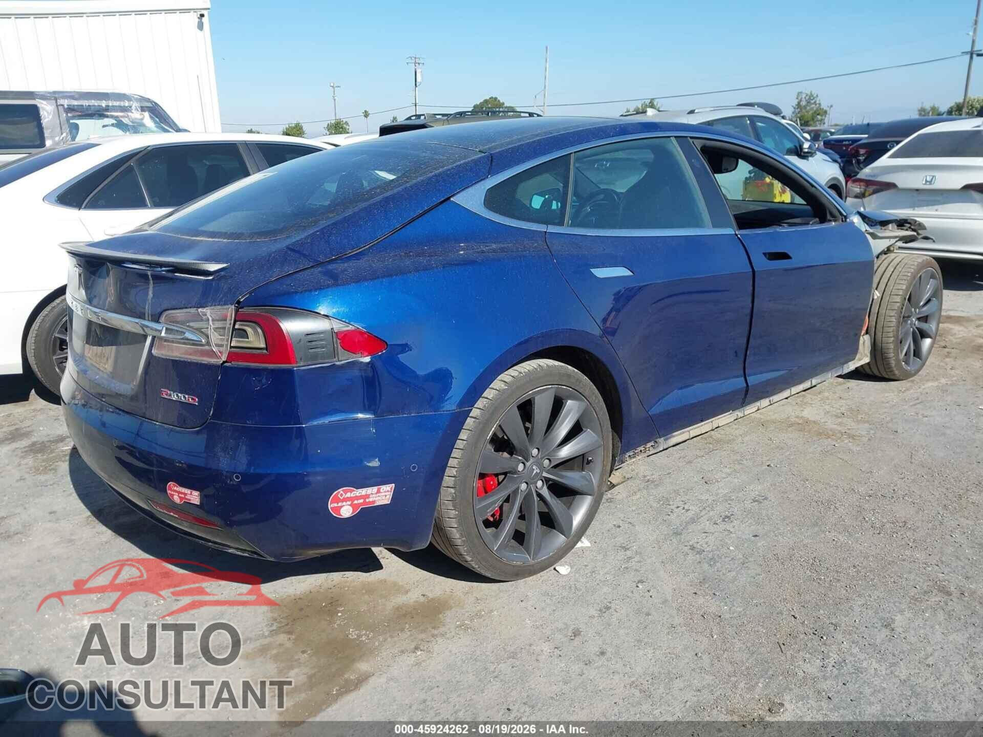 TESLA MODEL S 2017 - 5YJSA1E40HF186241