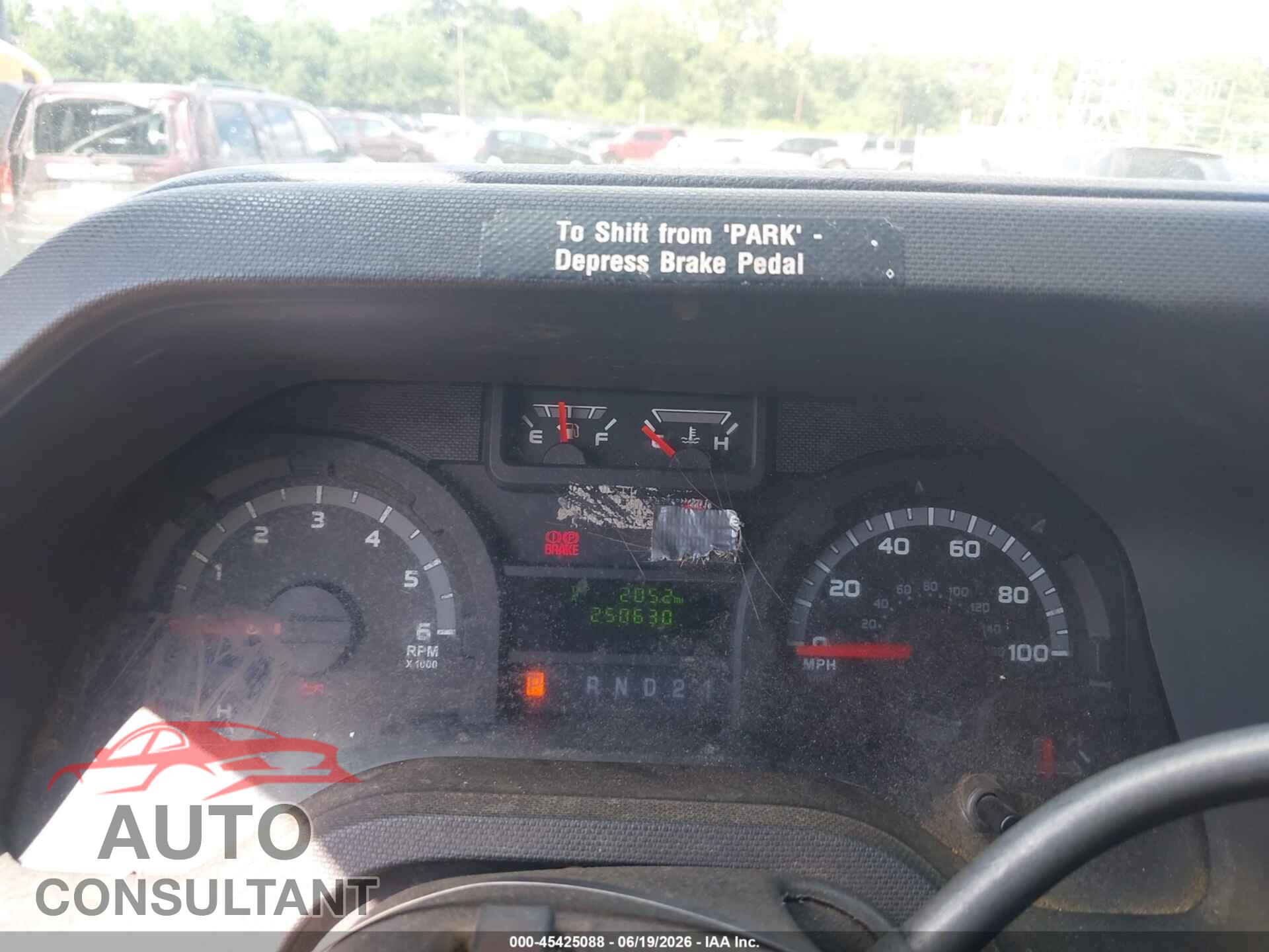 FORD E-250 2013 - 1FTNE2EW2DDA24508