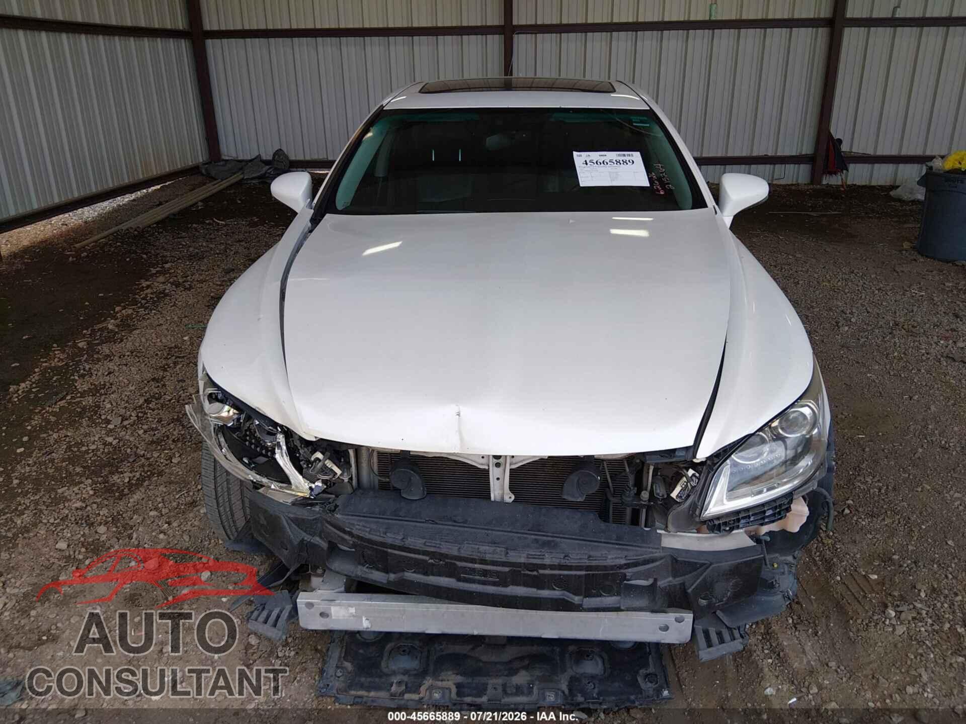 LEXUS LS 460 2013 - JTHBL5EF3D5122479