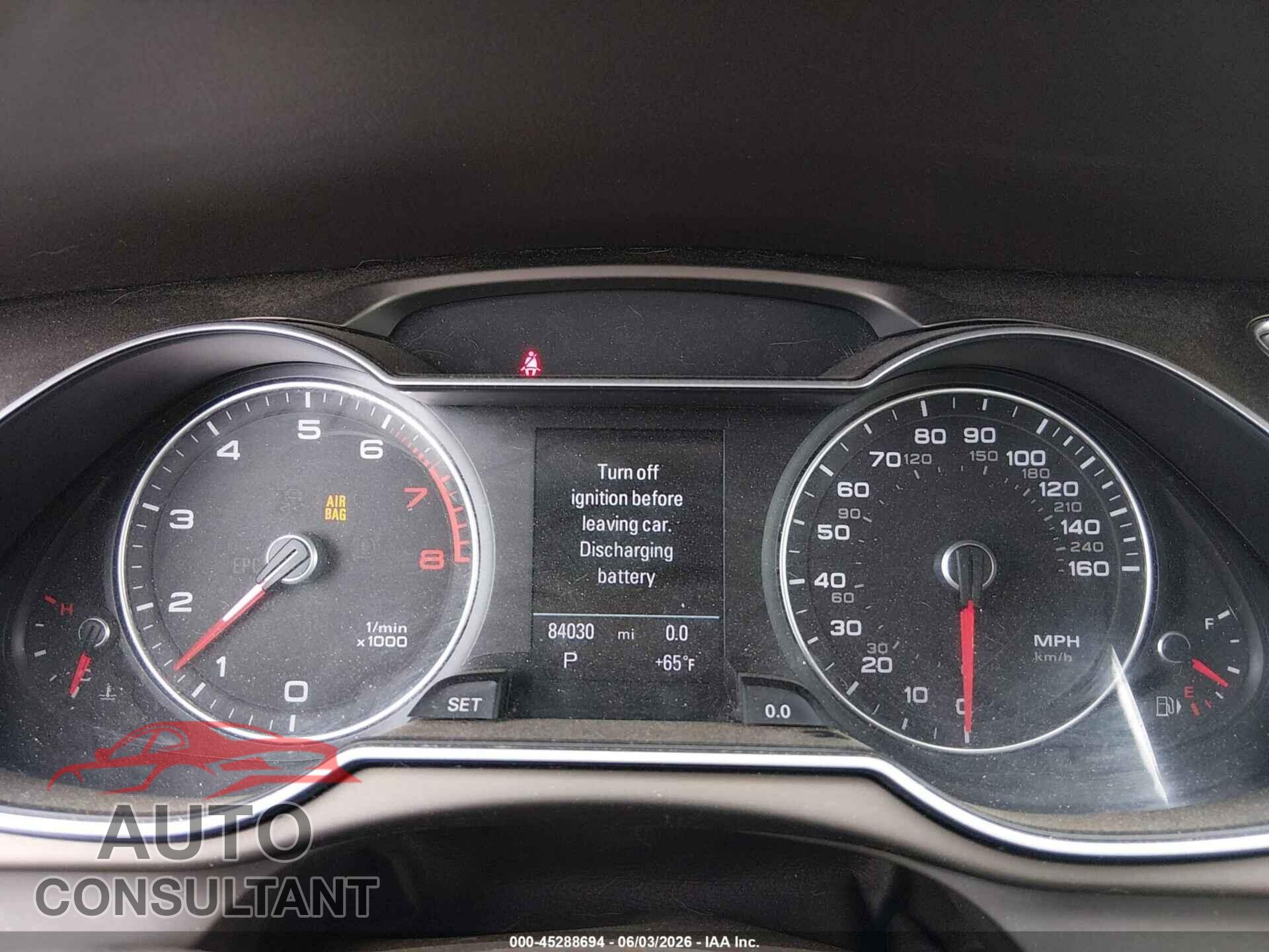 AUDI A4 2013 - WAUFFAFL4DN034626