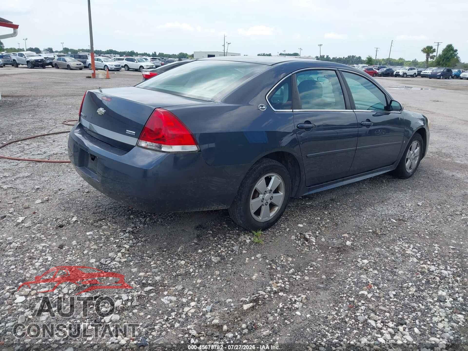 CHEVROLET IMPALA 2009 - 2G1WT57K591111658