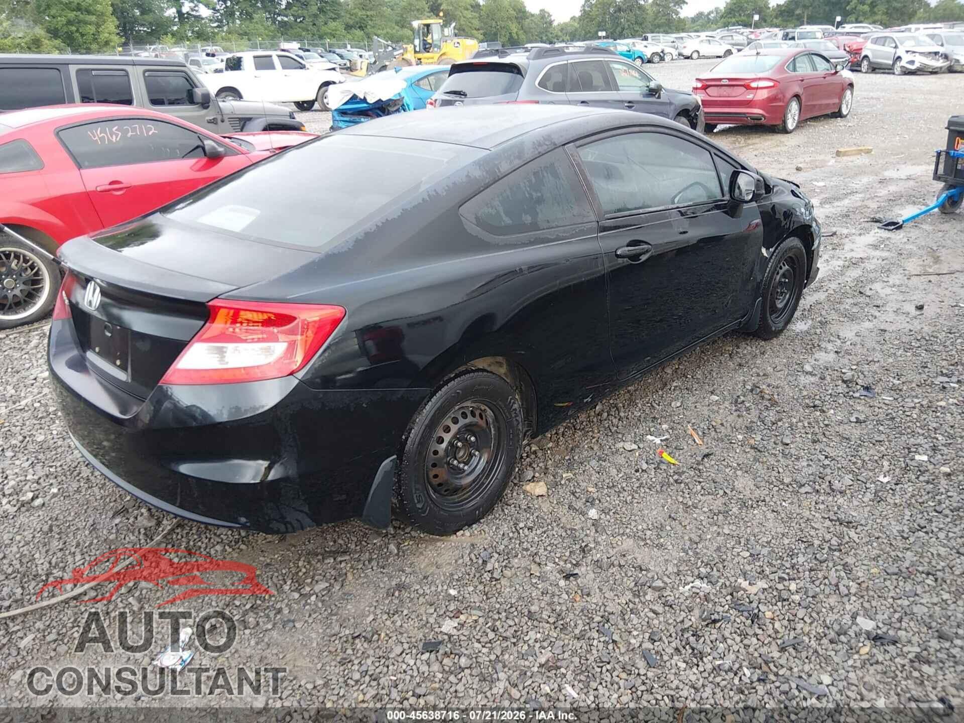 HONDA CIVIC 2012 - 2HGFG3A53CH546424