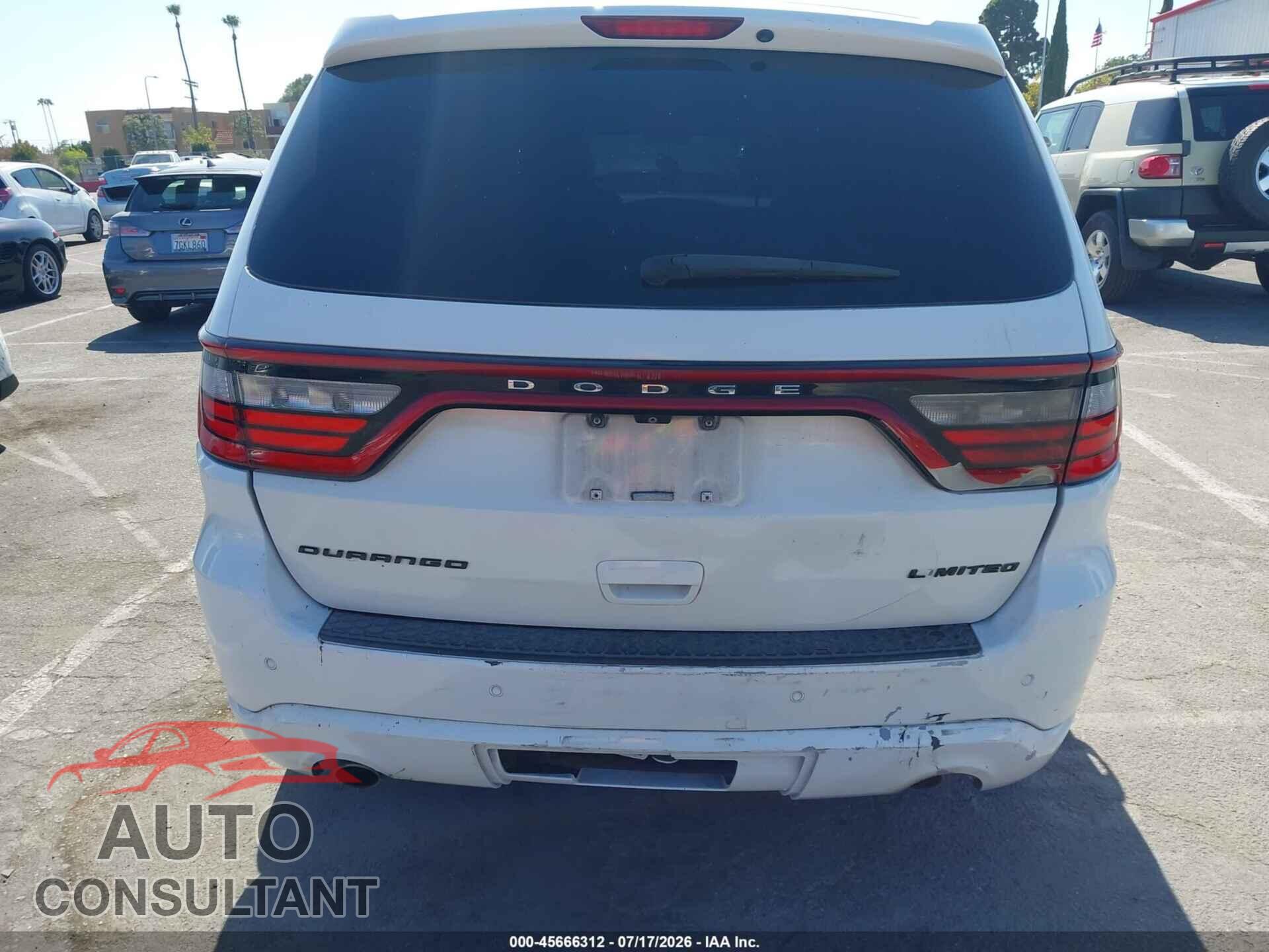DODGE DURANGO 2015 - 1C4RDHDG6FC729189