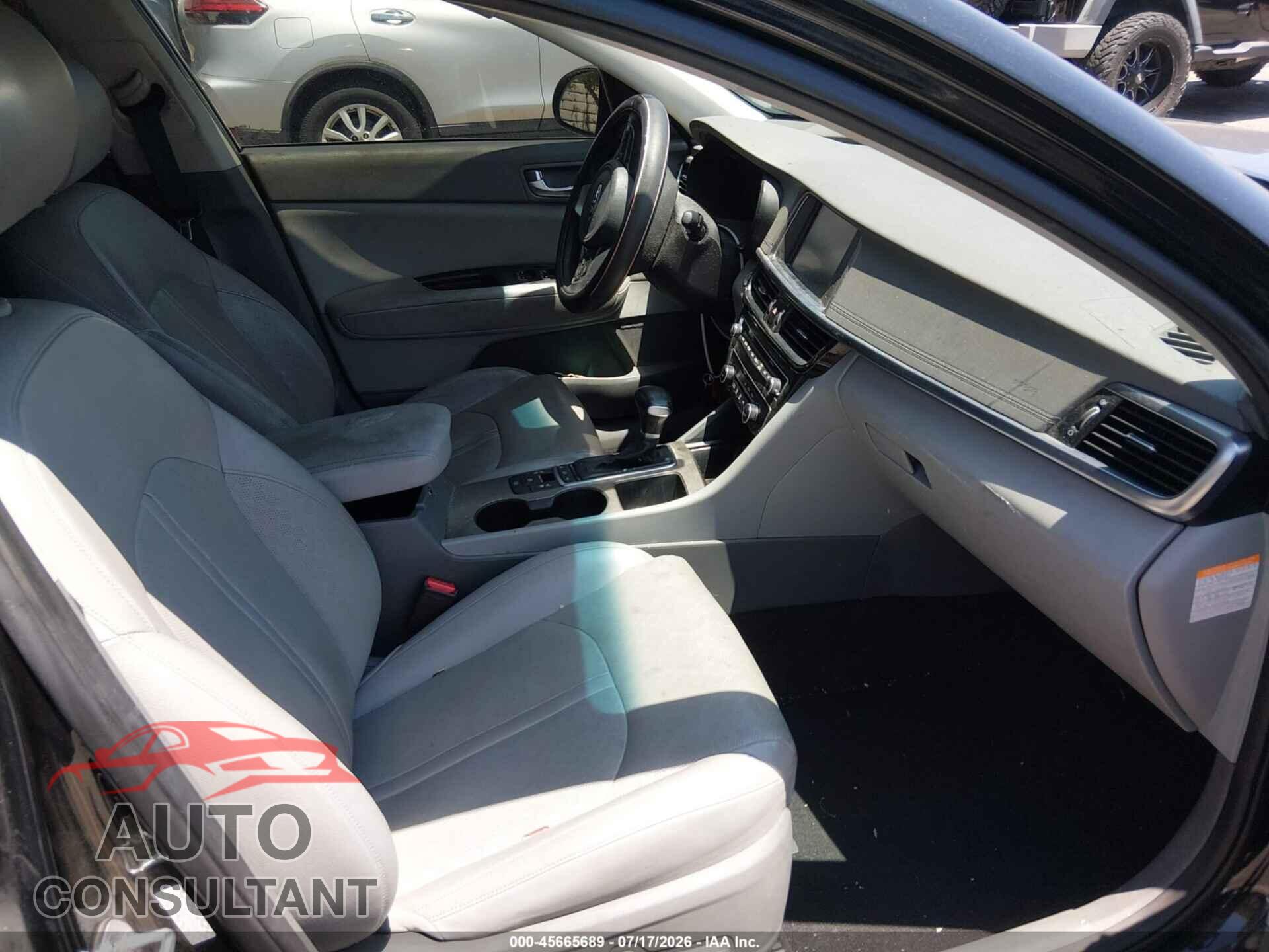KIA OPTIMA PLUG-IN HYBRID 2017 - KNAGV4LD3H5009471