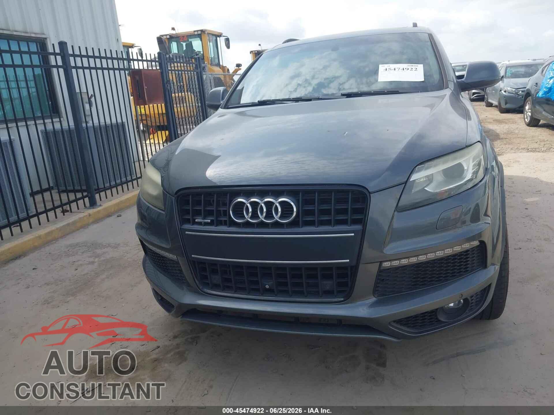AUDI Q7 2015 - WA1DGAFE9FD016540