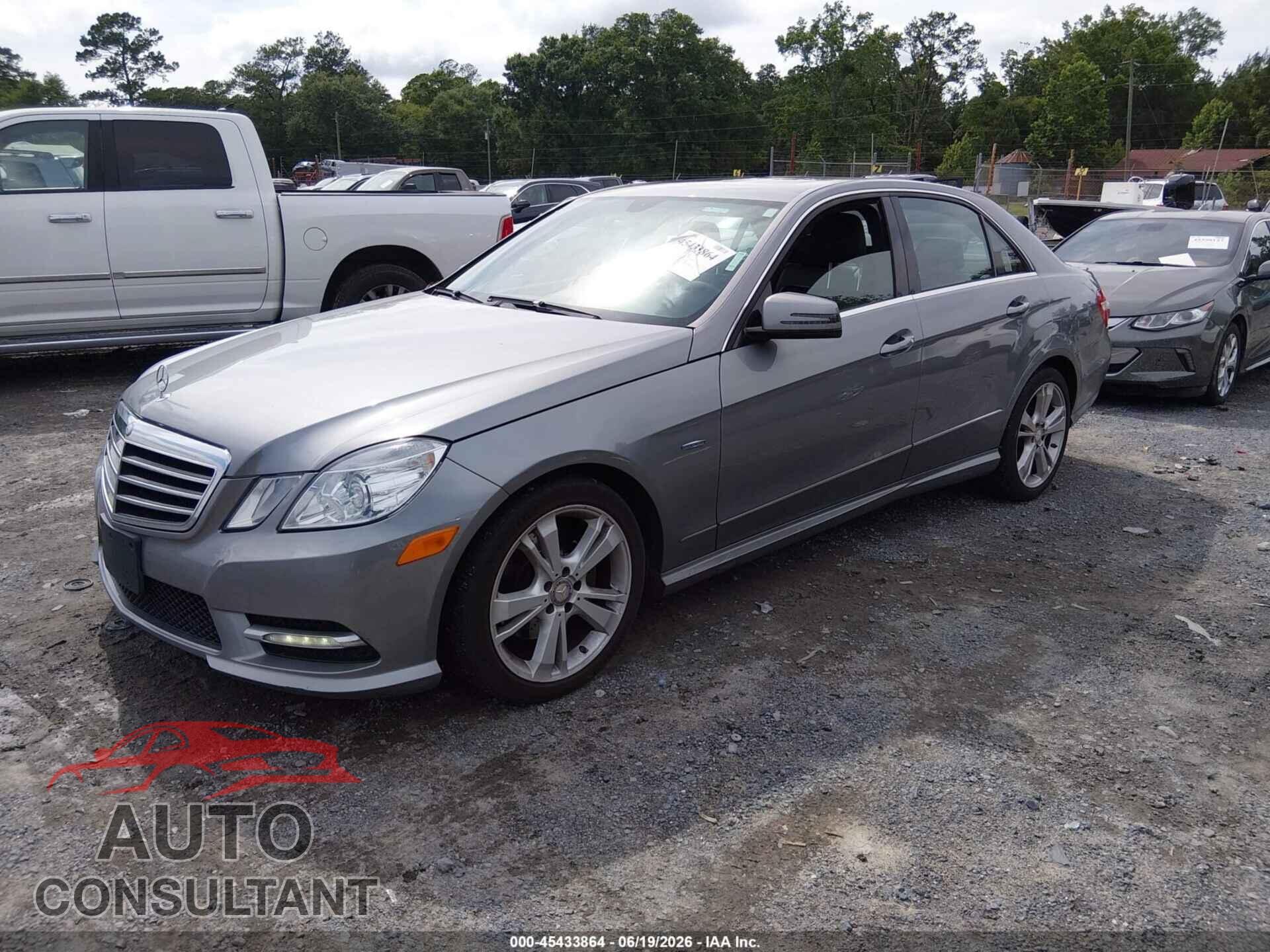 MERCEDES-BENZ E 350 2012 - WDDHF8JBXCA537947
