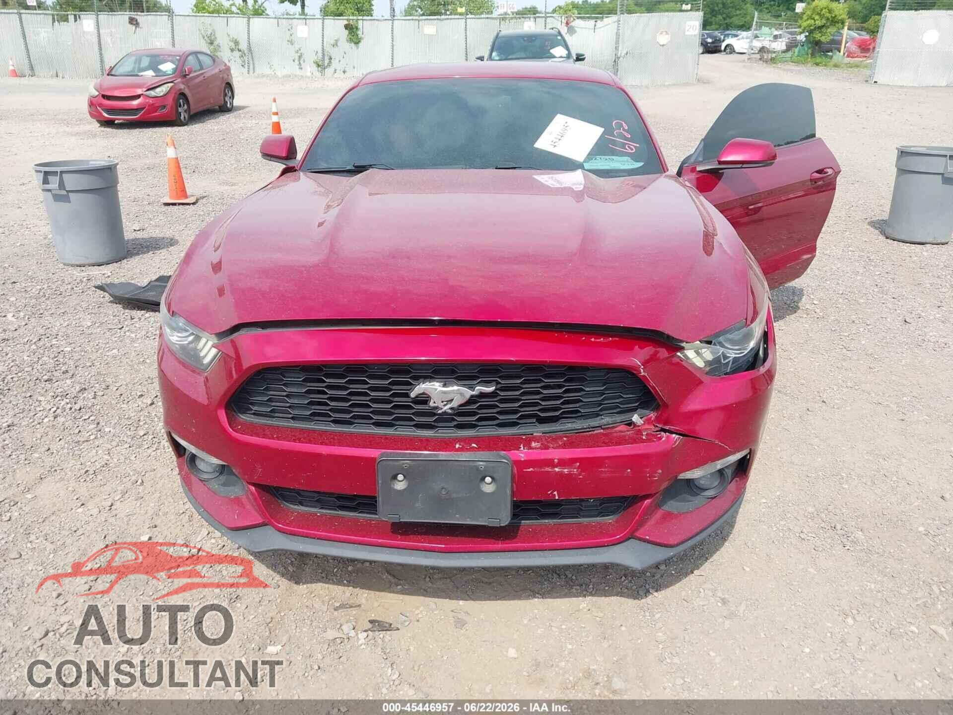 FORD MUSTANG 2017 - 1FA6P8TH6H5310325