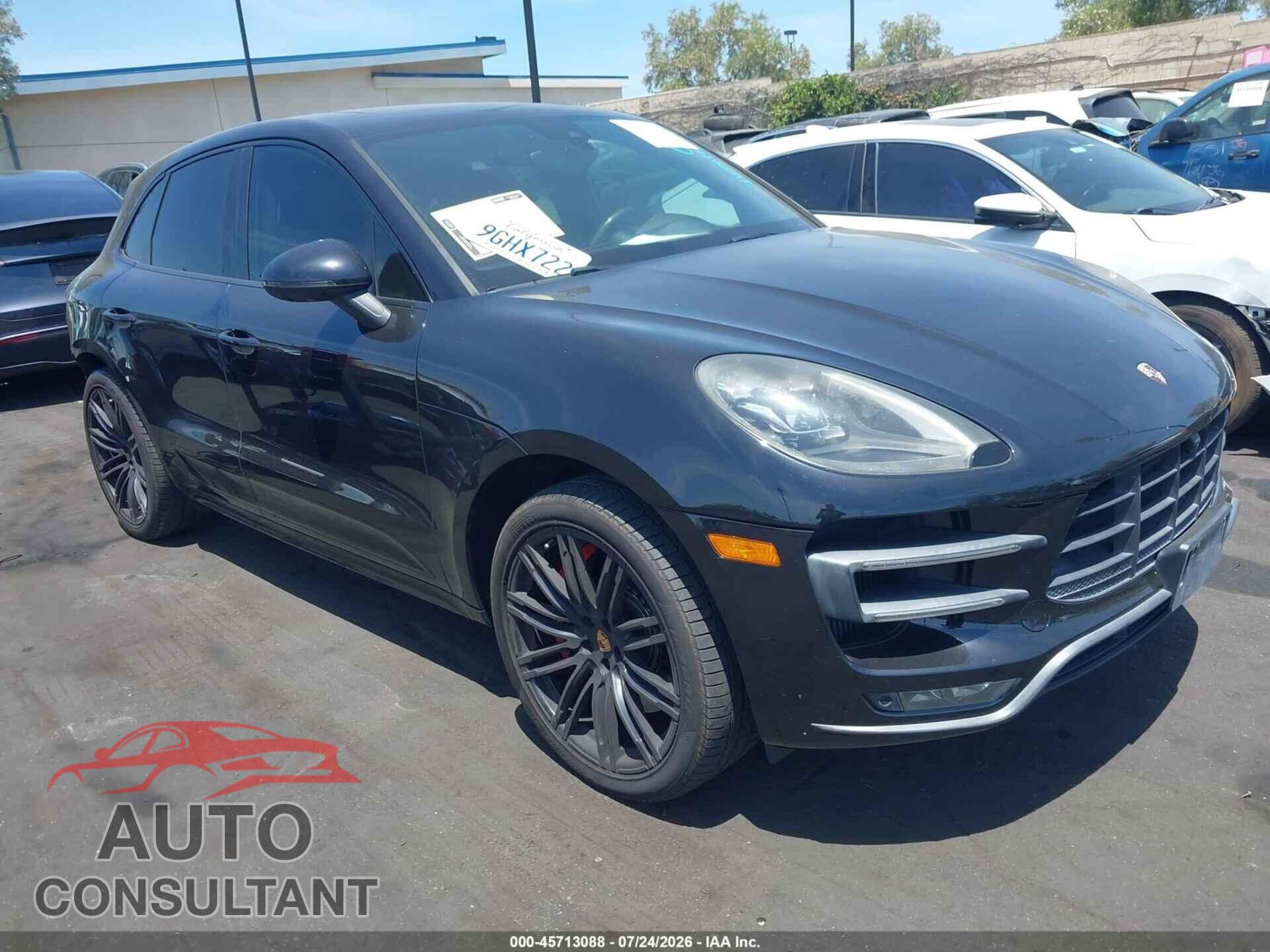 PORSCHE MACAN 2017 - WP1AF2A57HLB62063