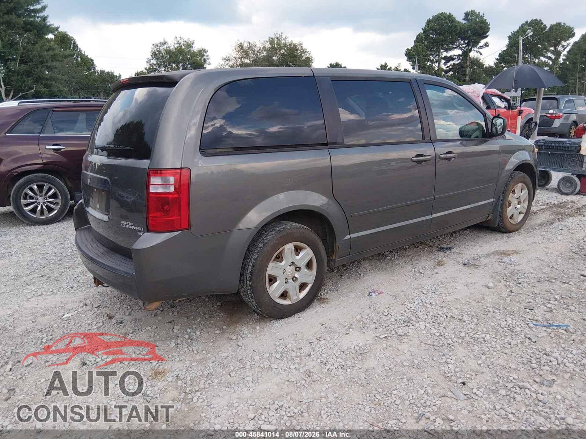 DODGE GRAND CARAVAN 2010 - 2D4RN4DE6AR372412