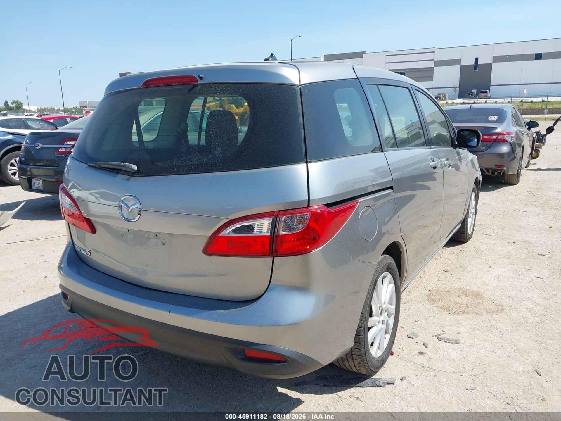 MAZDA MAZDA5 2012 - JM1CW2BL0C0129617