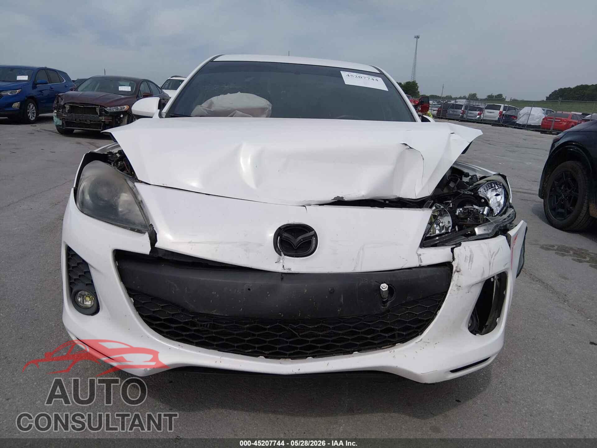 MAZDA MAZDA3 2012 - JM1BL1UG4C1519046