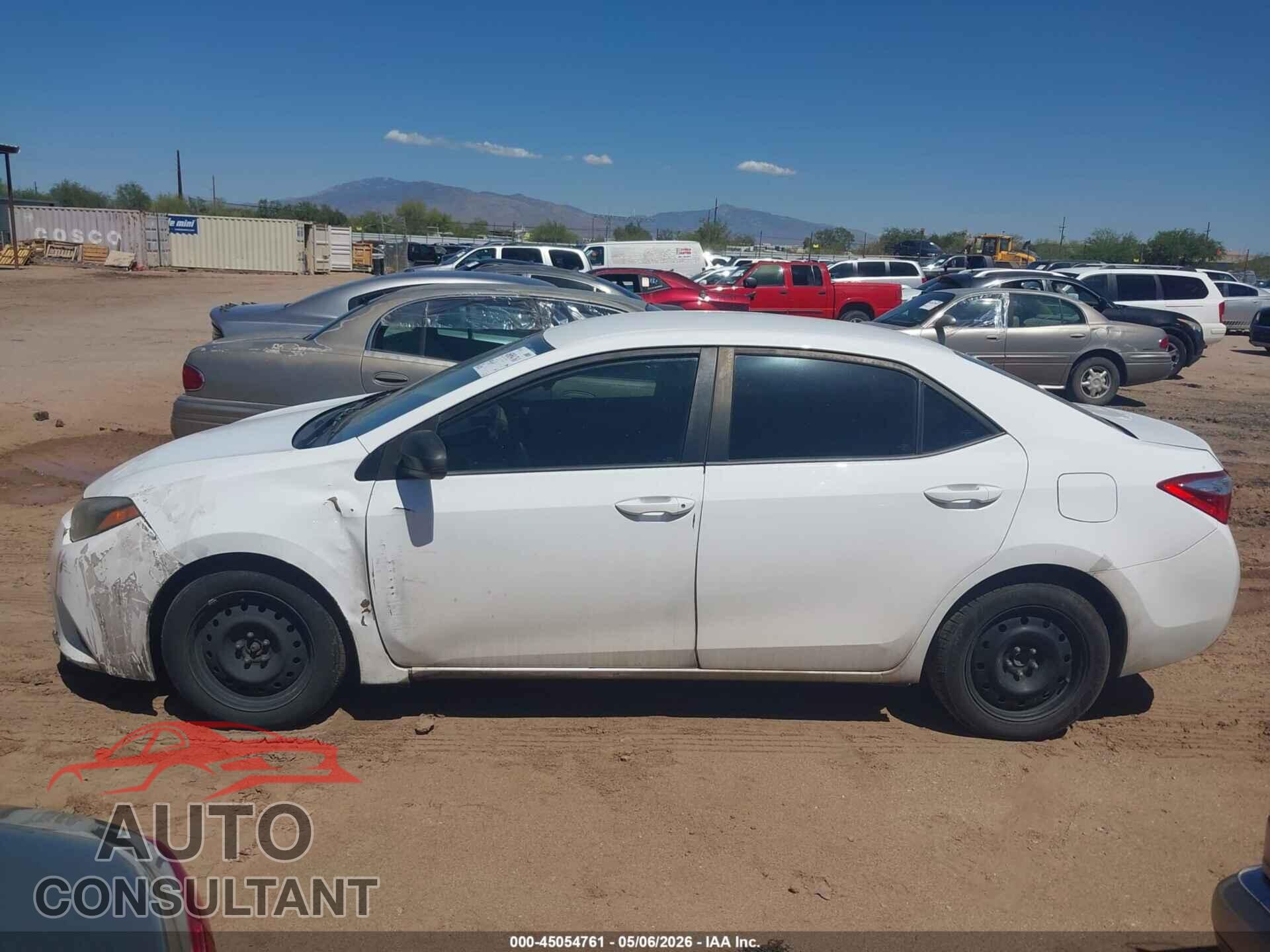 TOYOTA COROLLA 2015 - 2T1BURHEXFC280204