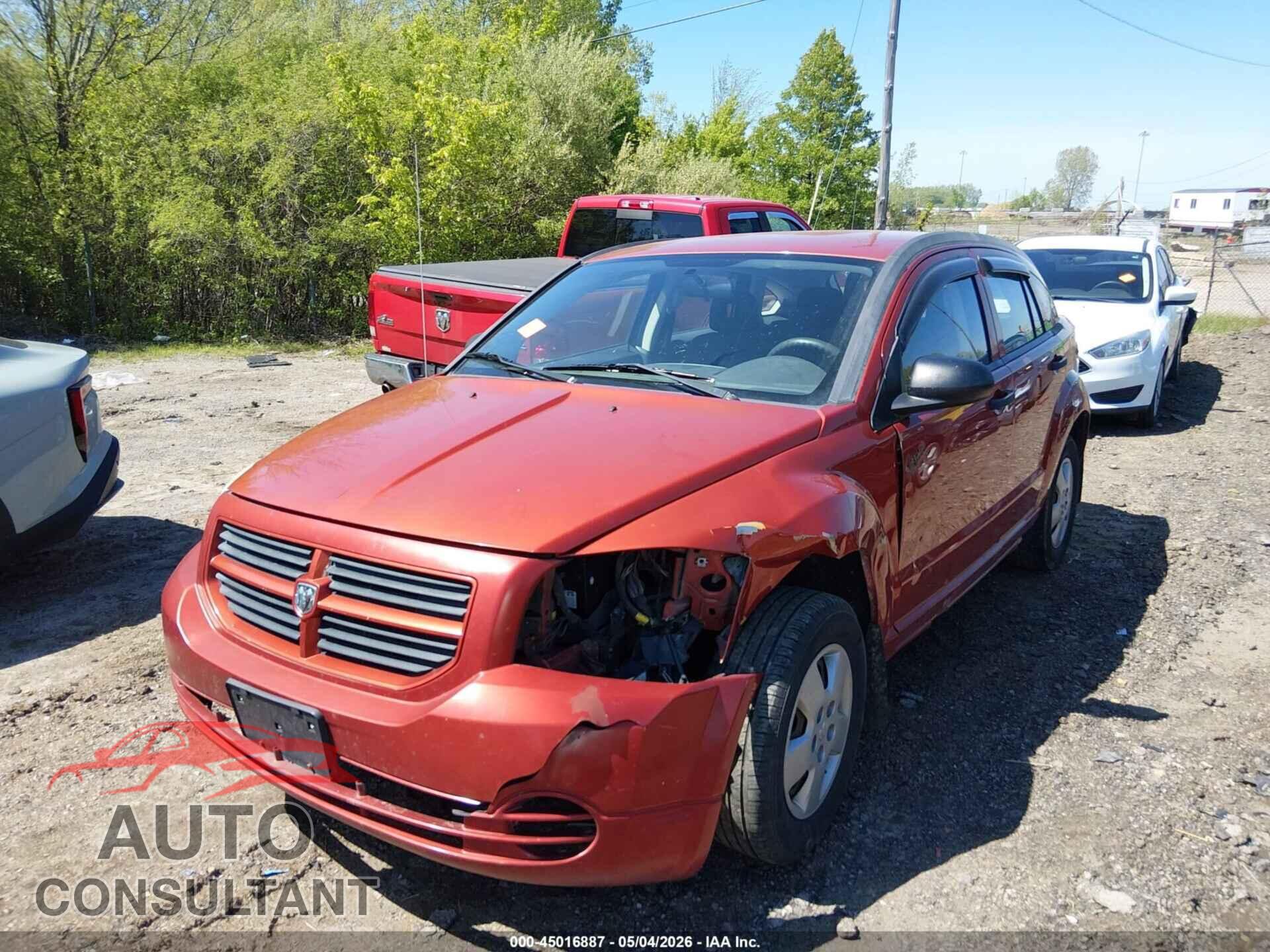 DODGE CALIBER 2009 - 1B3HB28C49D125680
