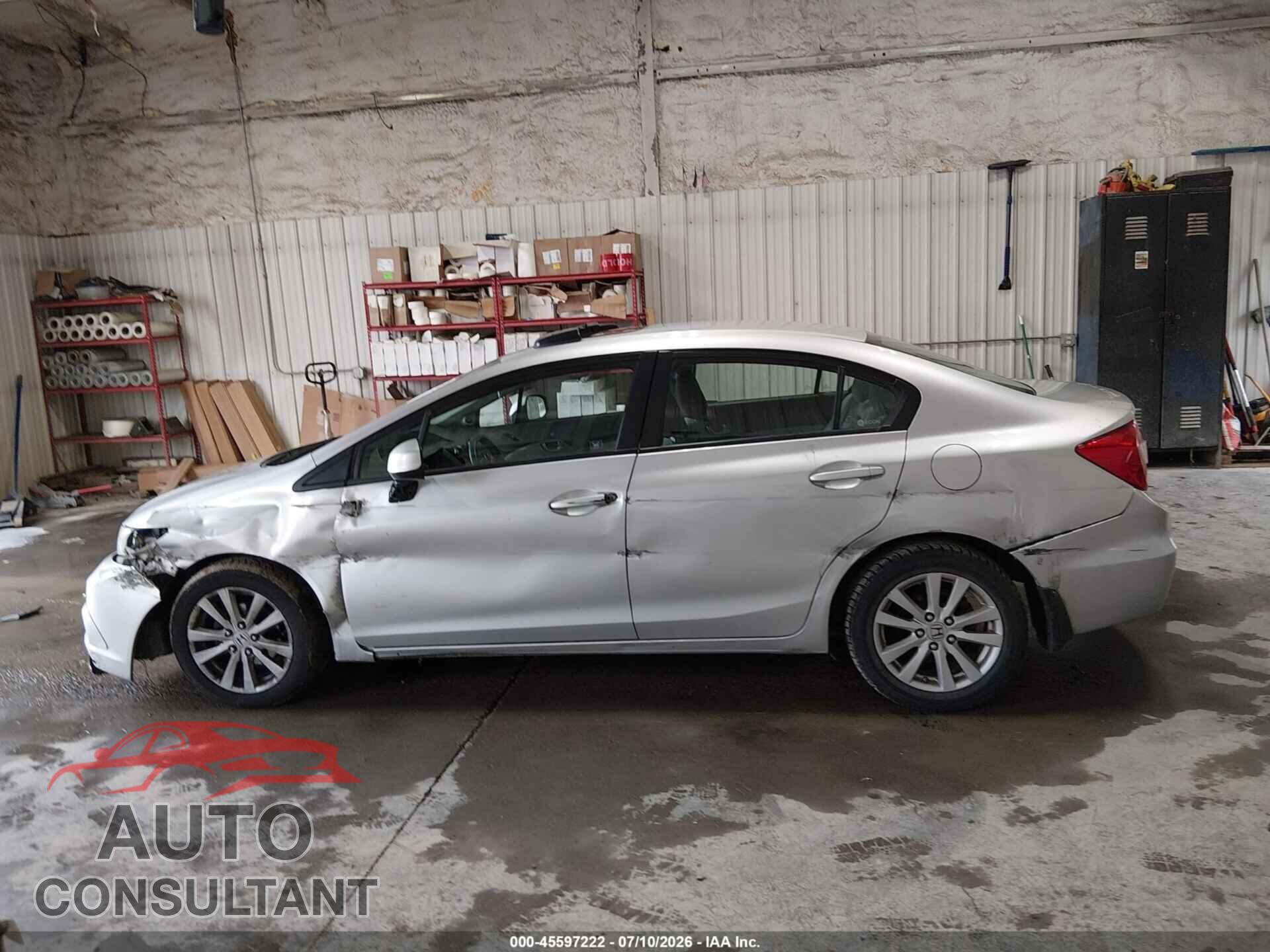 HONDA CIVIC 2012 - 2HGFB2F8XCH310848