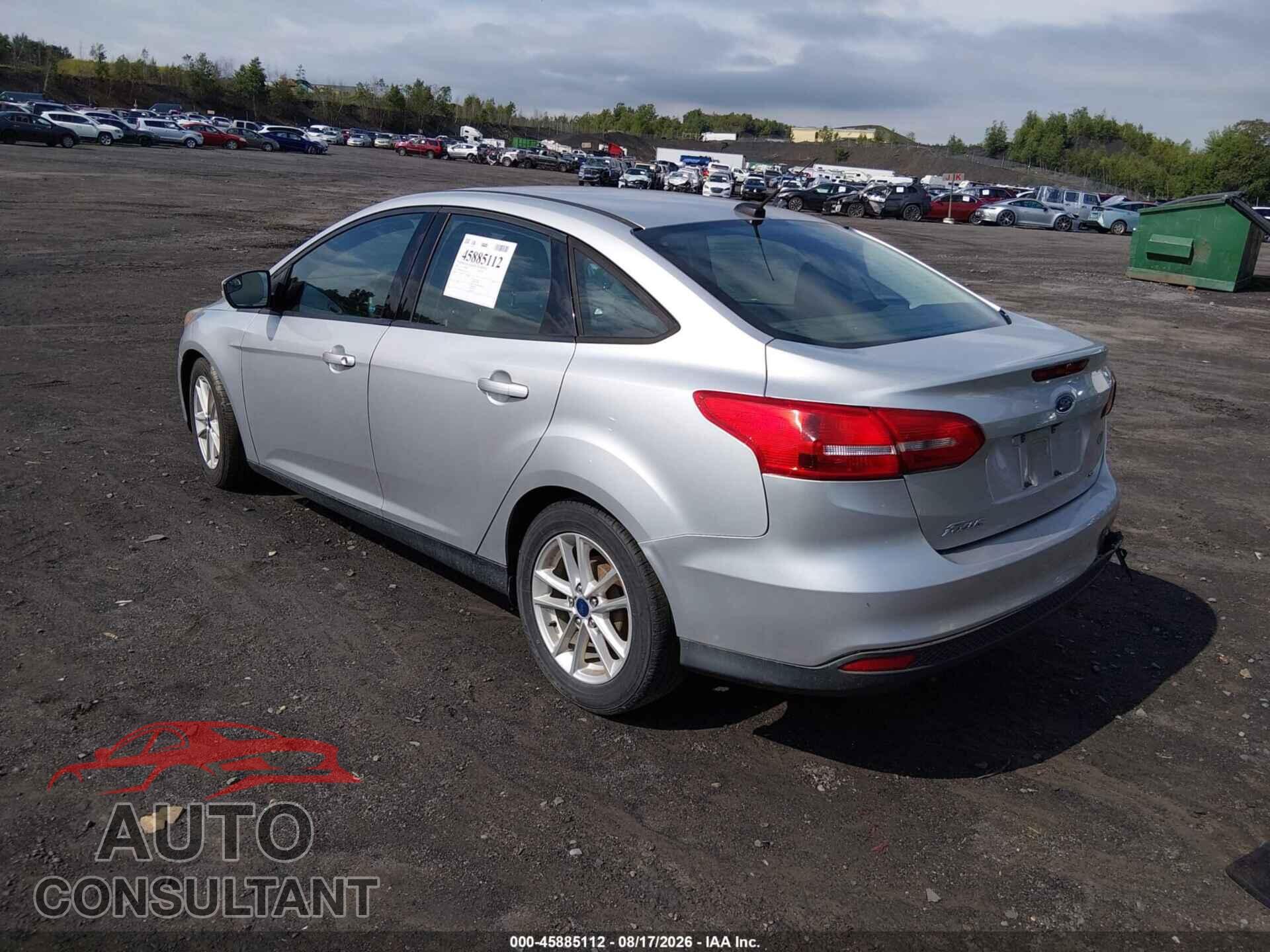 FORD FOCUS 2016 - 1FADP3F26GL377227