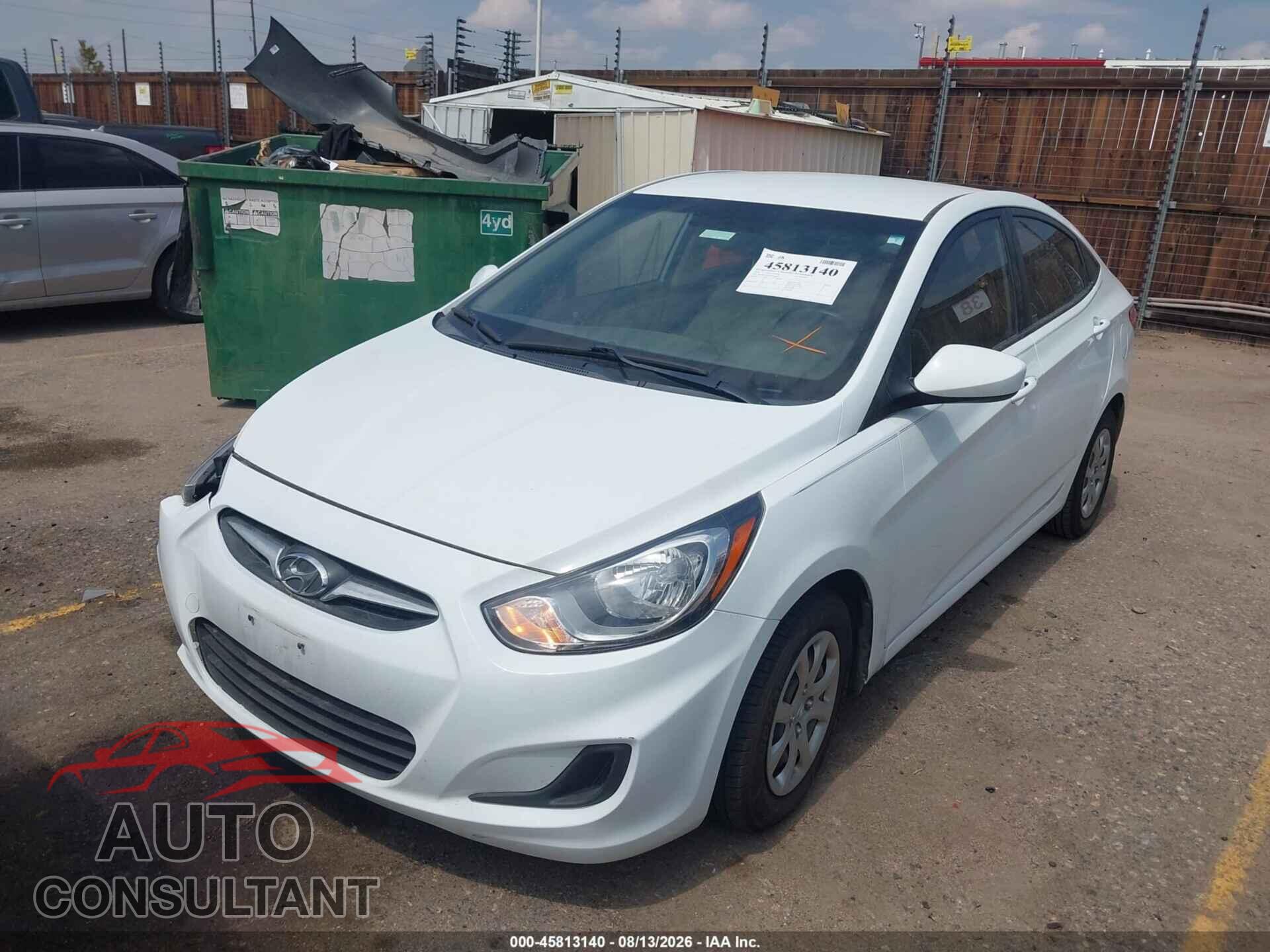HYUNDAI ACCENT 2014 - KMHCT4AEXEU768697