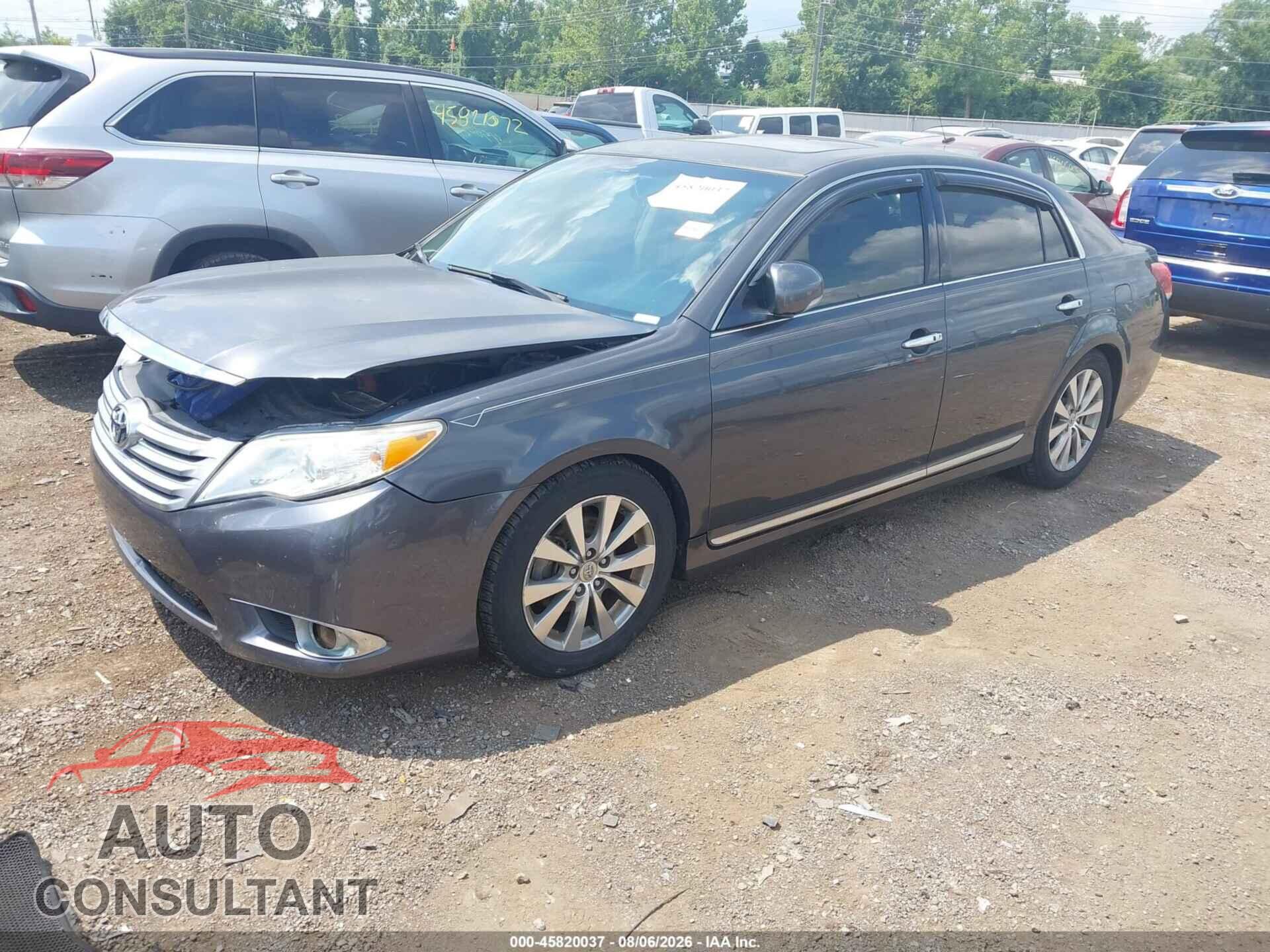 TOYOTA AVALON 2011 - 4T1BK3DB4BU378880