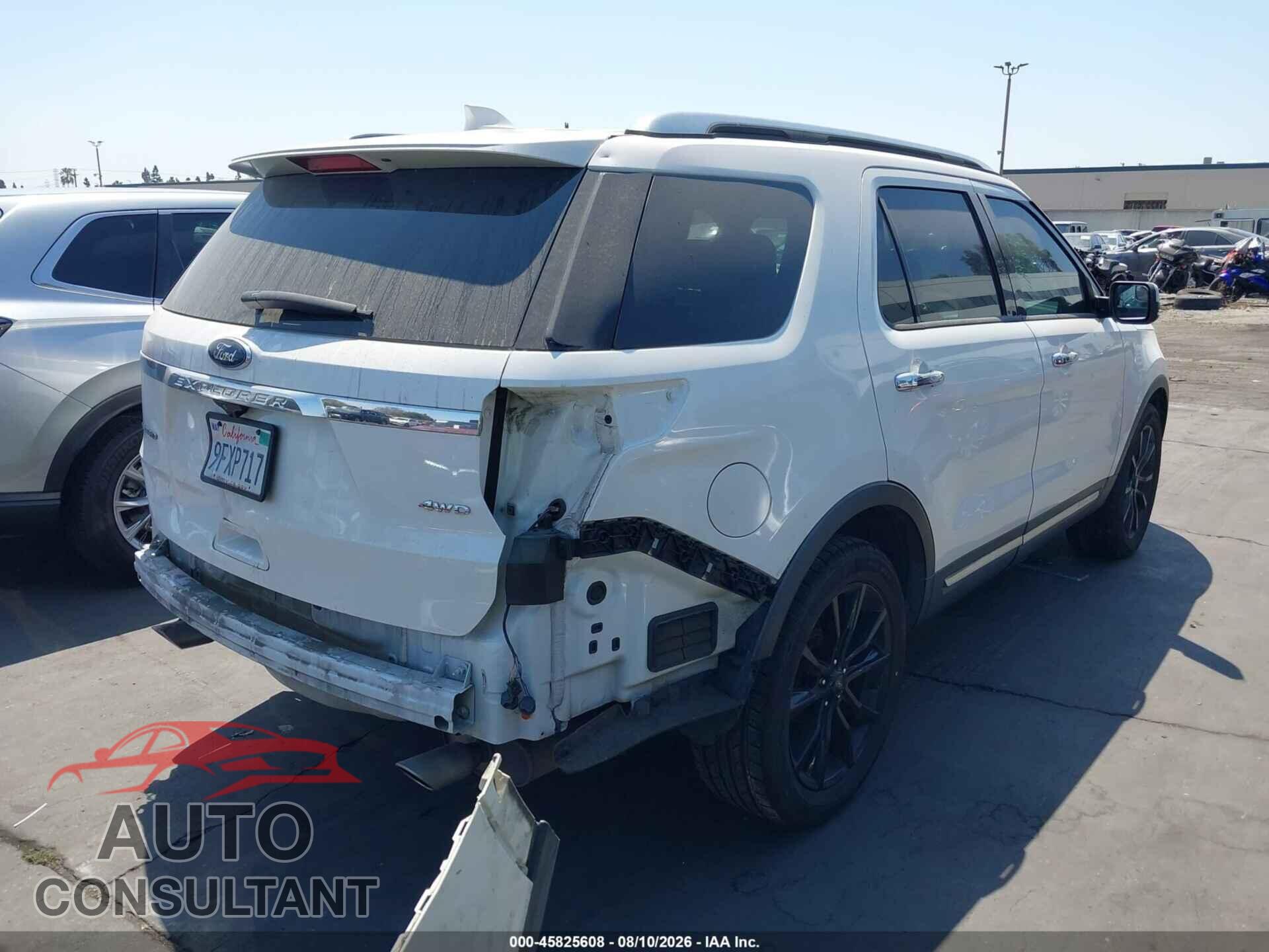 FORD EXPLORER 2017 - 1FM5K8F89HGD13381