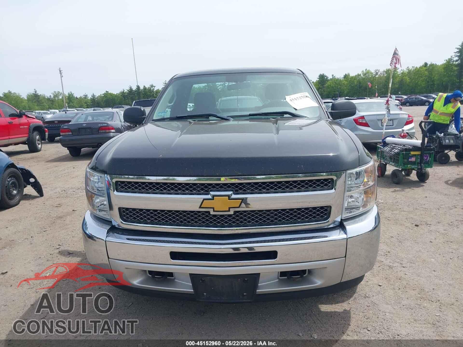 CHEVROLET SILVERADO 1500 2012 - 1GCNKPEX7CZ348585