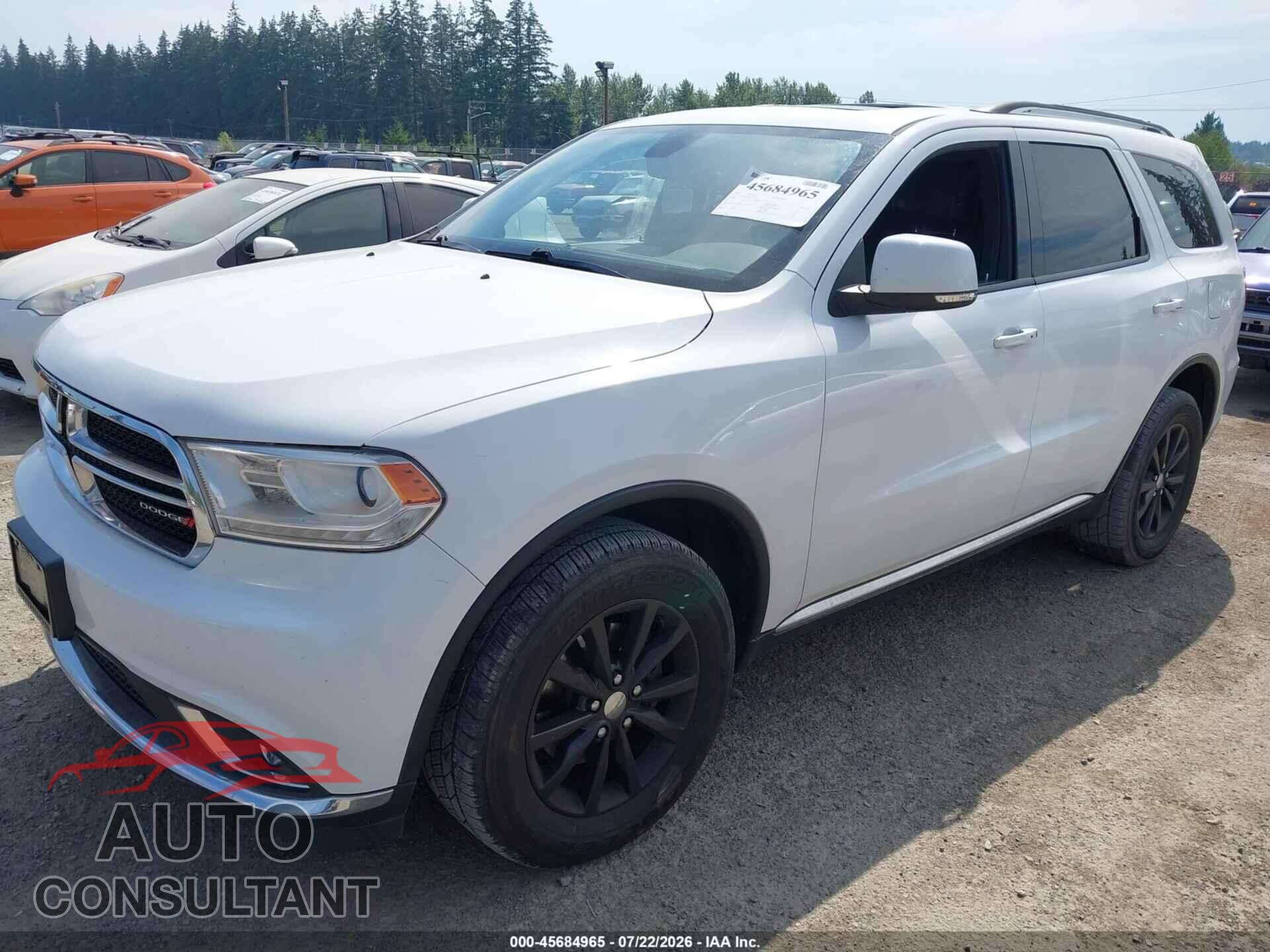 DODGE DURANGO 2015 - 1C4RDJDG8FC837241