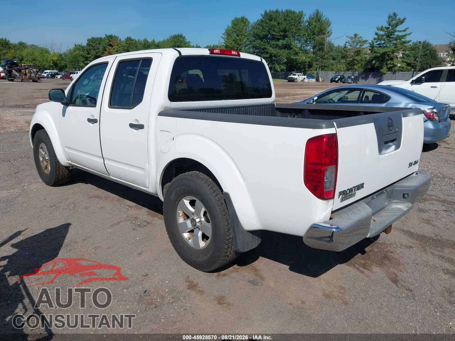 NISSAN FRONTIER 2012 - 1N6AD0EV8CC419419