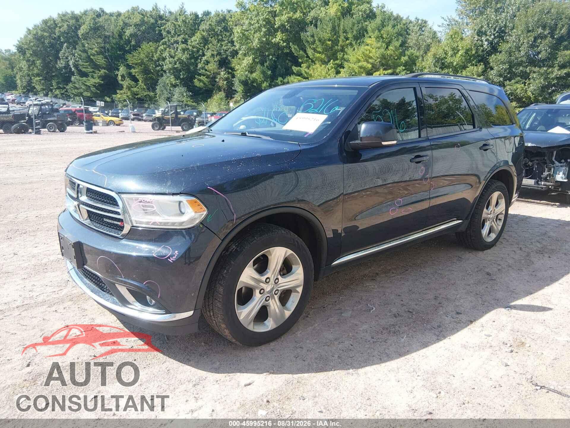 DODGE DURANGO 2015 - 1C4RDJDG5FC128458