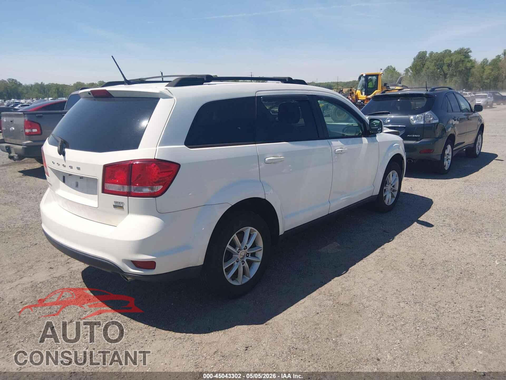 DODGE JOURNEY 2015 - 3C4PDCBG8FT697458