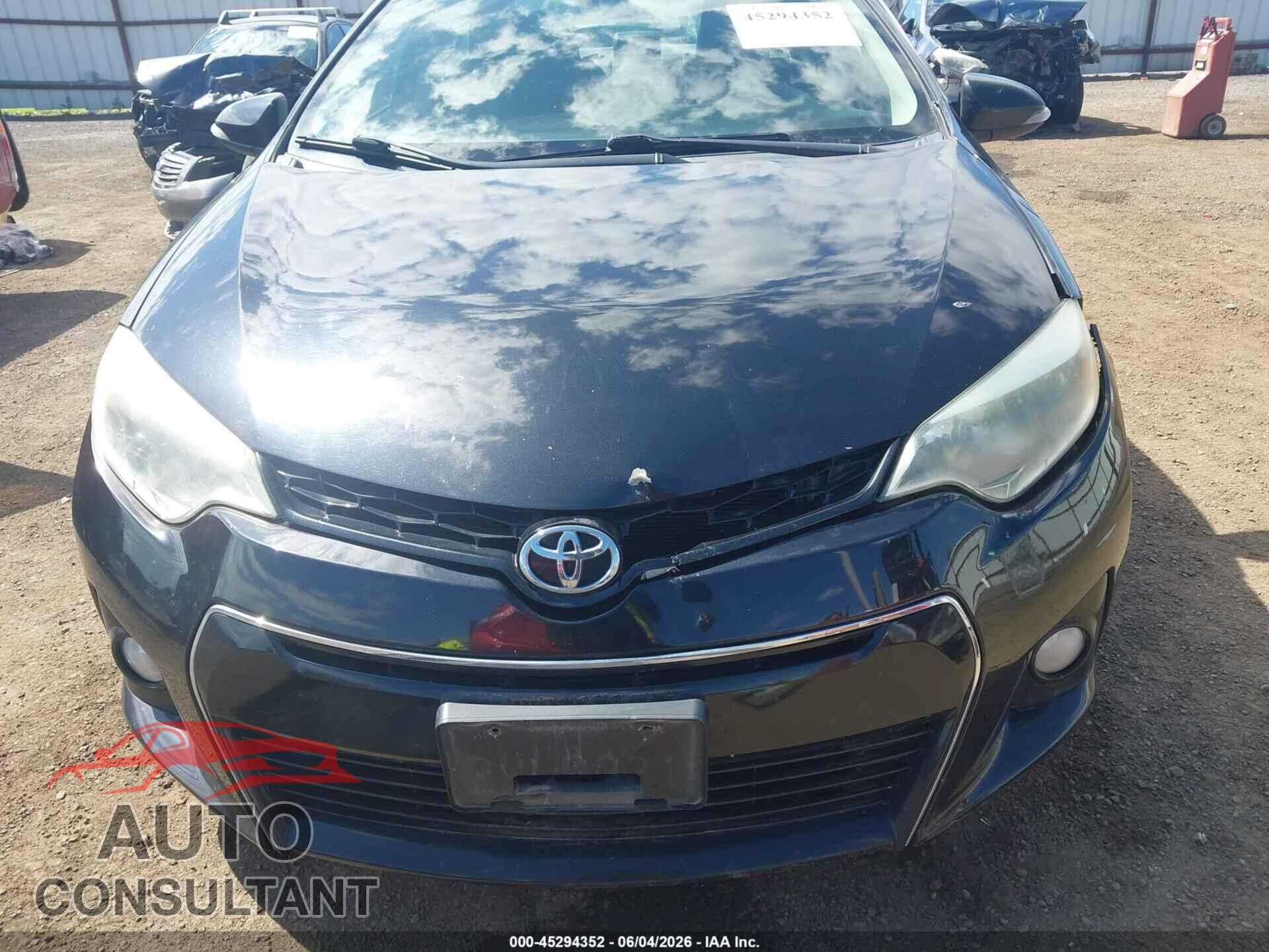TOYOTA COROLLA 2015 - 2T1BURHEXFC301620