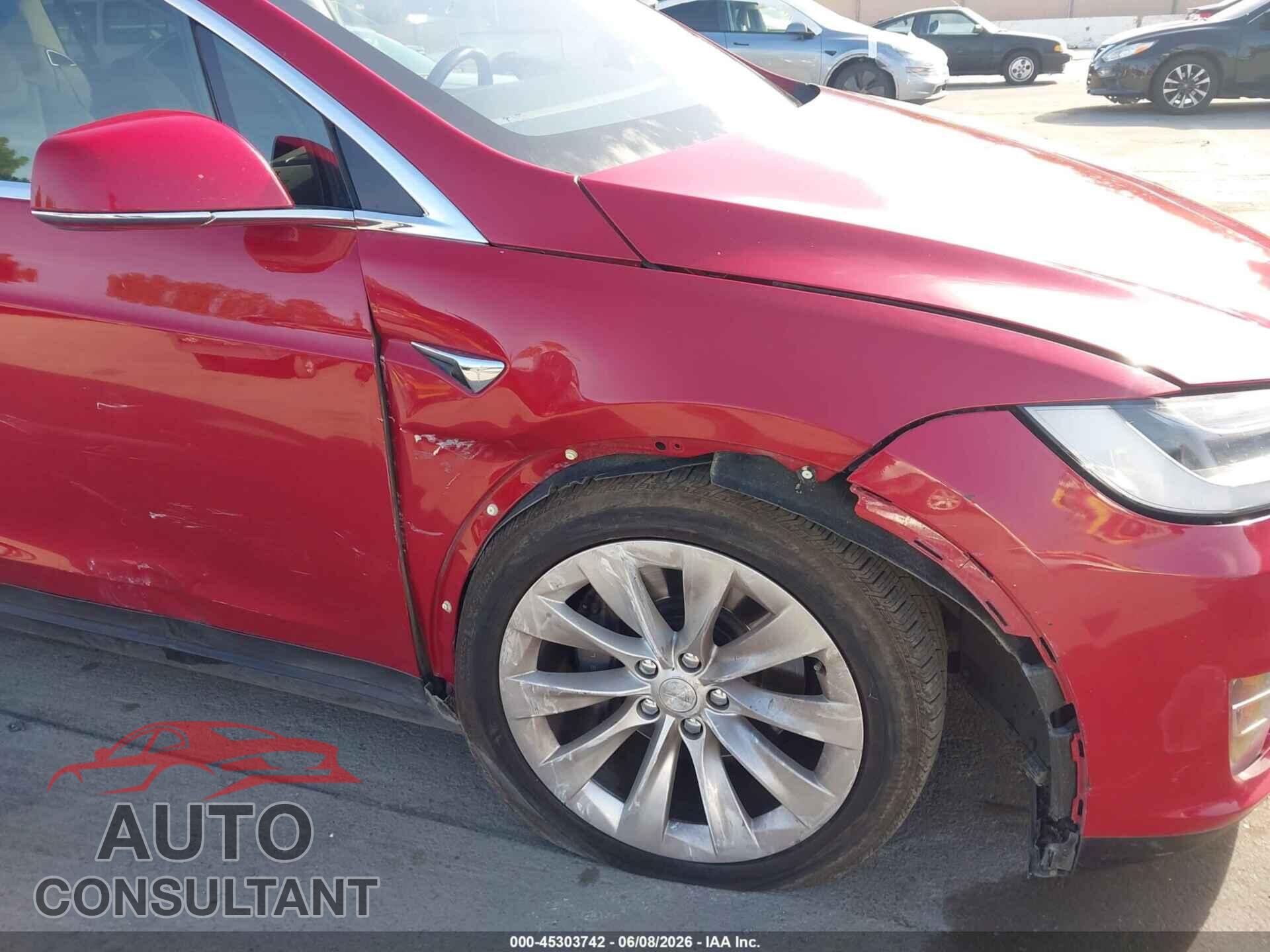 TESLA MODEL X 2017 - 5YJXCDE25HF077788