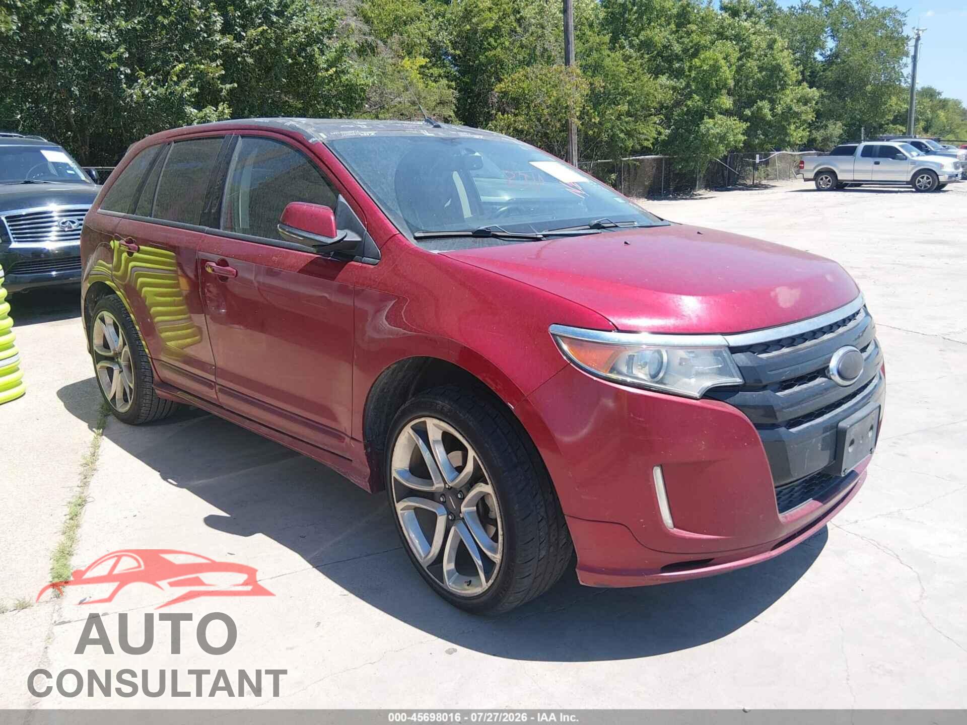 FORD EDGE 2013 - 2FMDK3AK6DBC49013