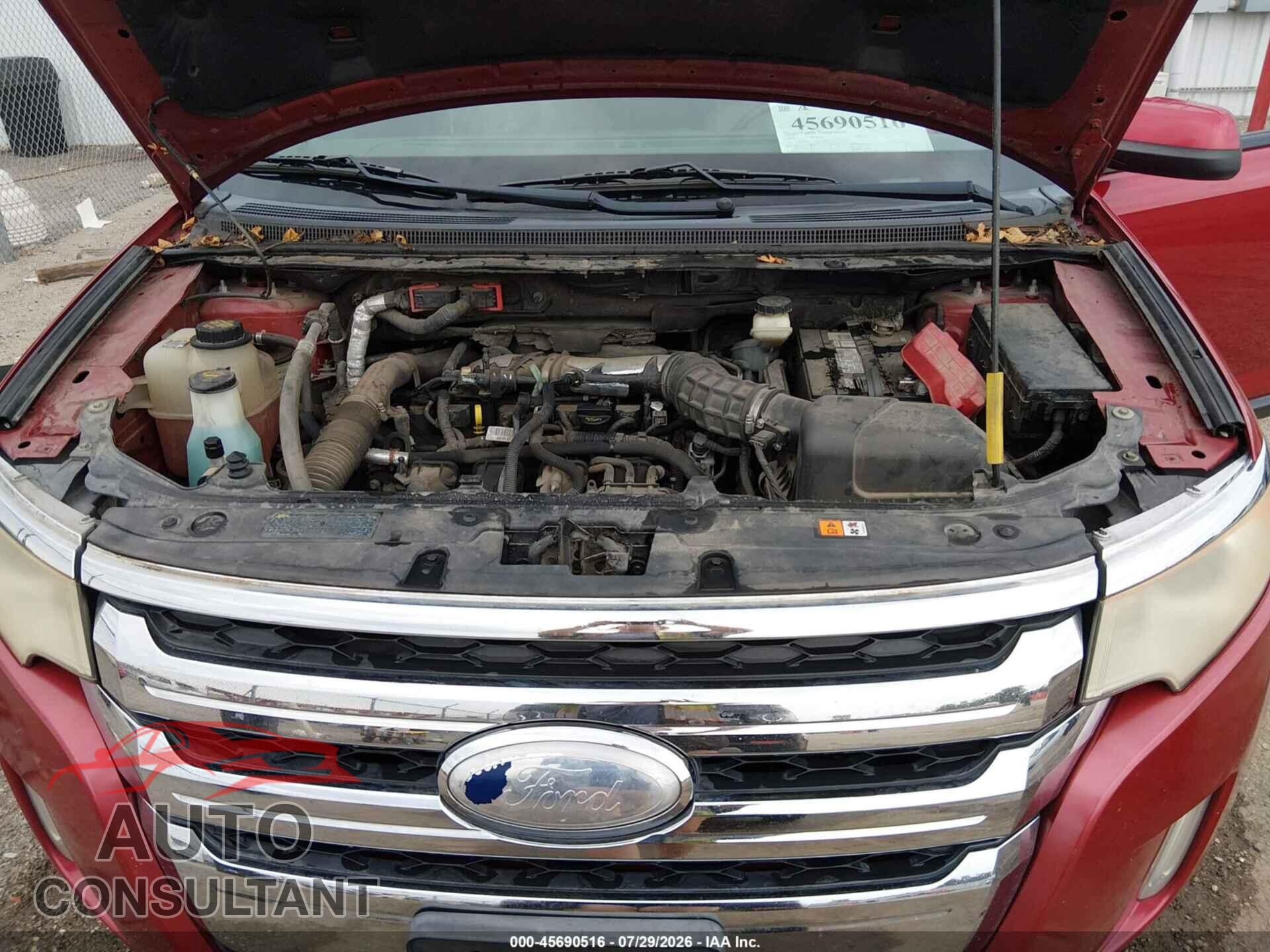 FORD EDGE 2012 - 2FMDK3J93CBA27167