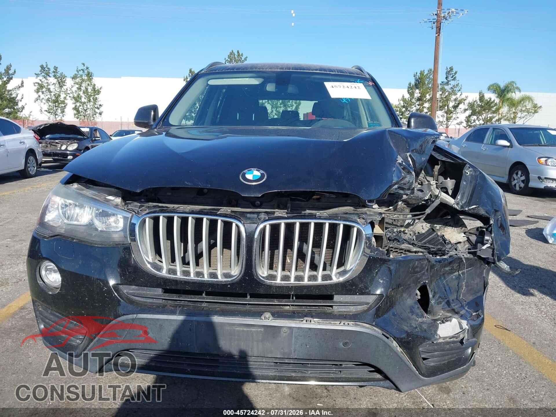 BMW X3 2017 - 5UXWZ7C38H0V86830