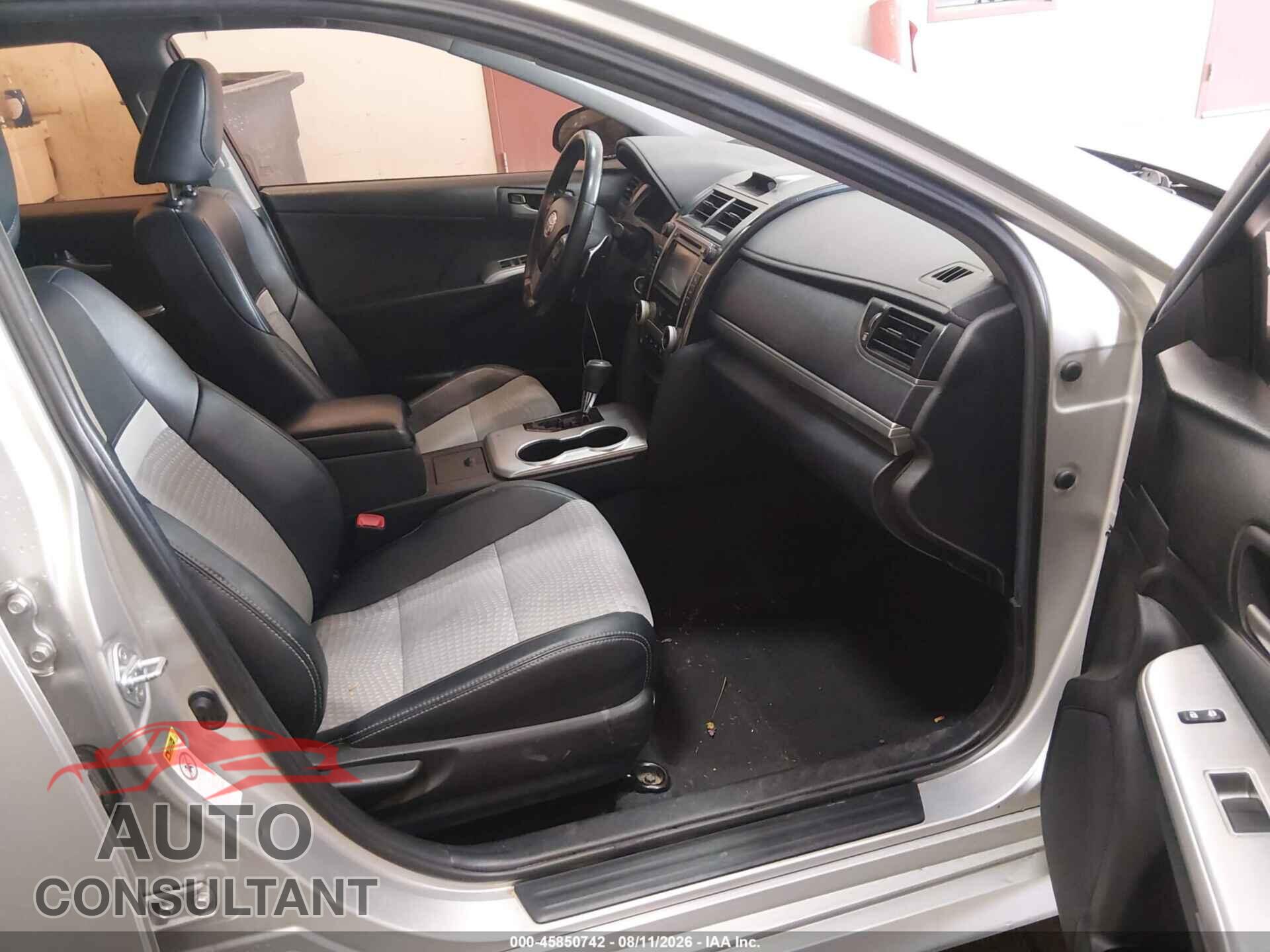 TOYOTA CAMRY 2012 - 4T1BF1FK2CU073143
