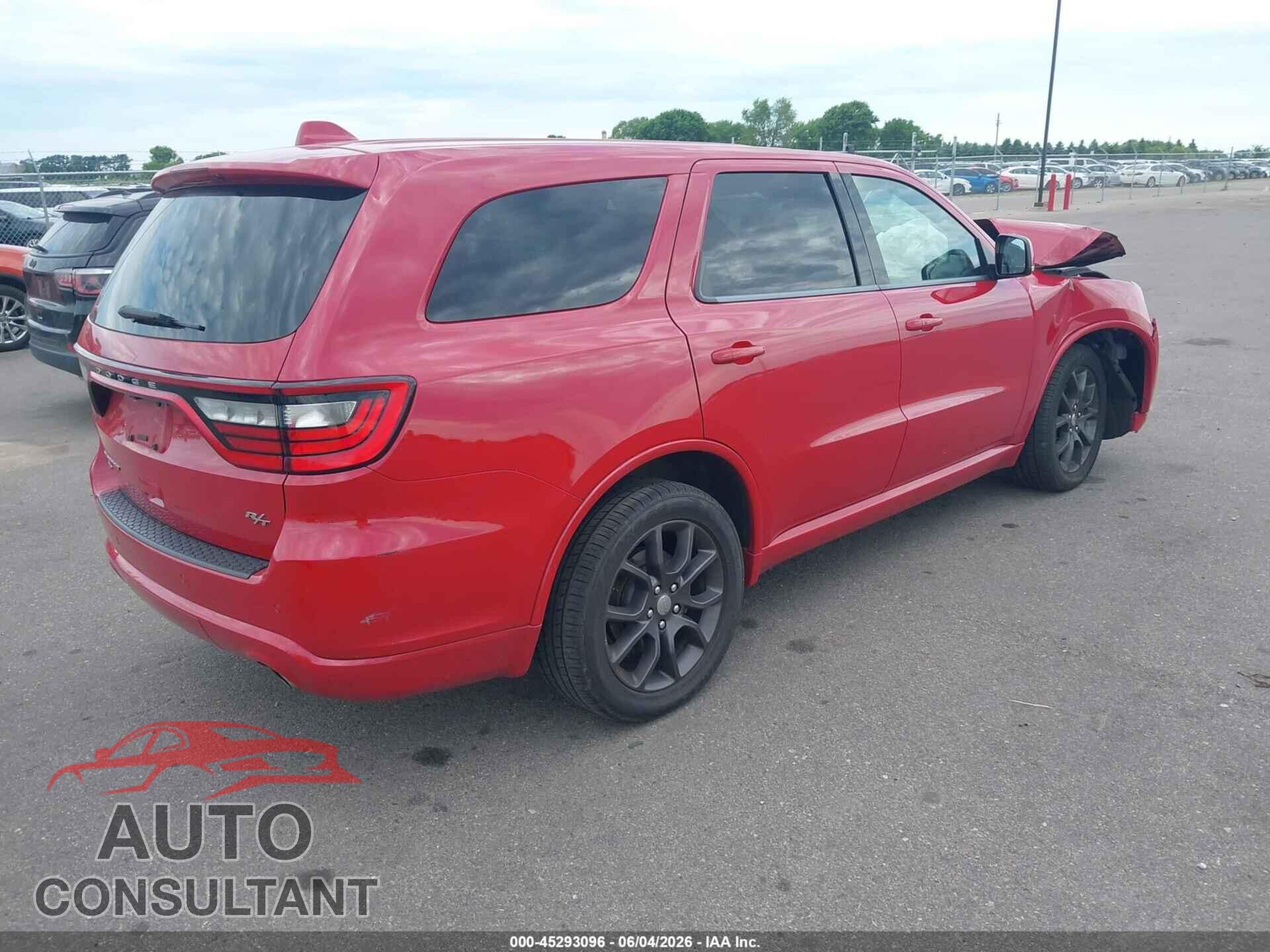 DODGE DURANGO 2017 - 1C4SDJCT6HC660045