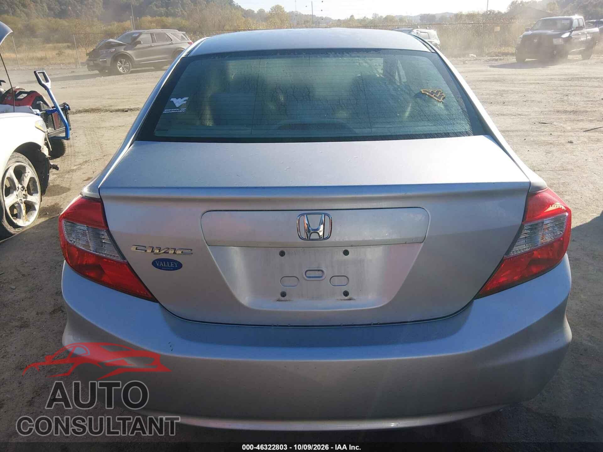 HONDA CIVIC 2012 - 19XFB2F52CE100485